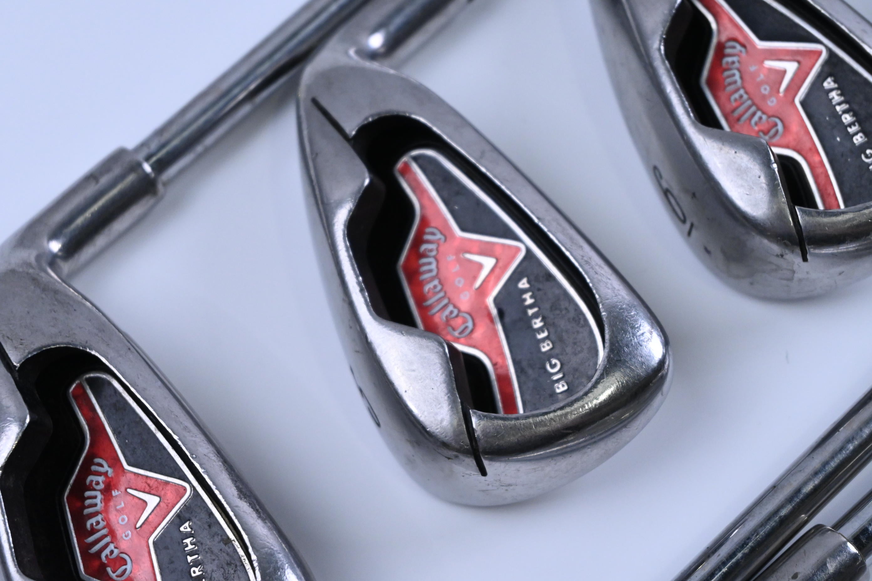 Callaway Big Bertha 2006 Irons / 4-PW+SW / Stiff Flex Dynamic Gold S300 Shafts