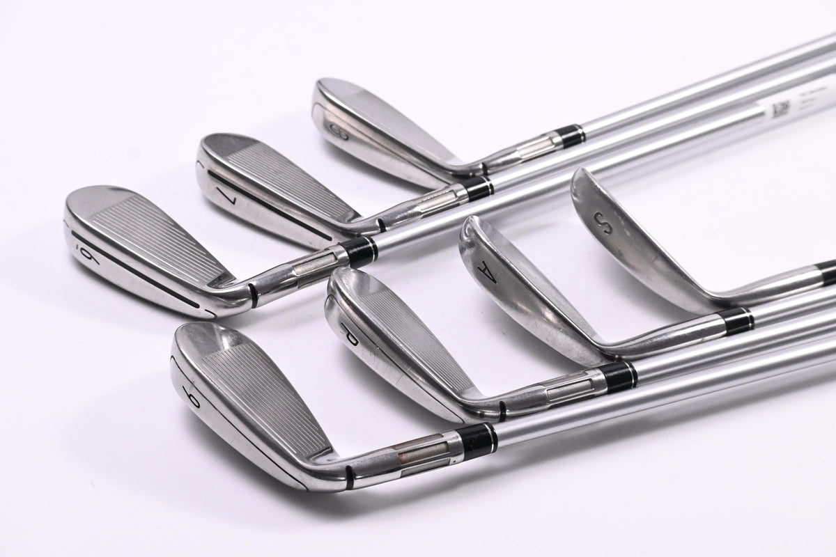 Ladies Taylormade M6 Irons / 6-PW+GW+SW / Ladies Flex Taylormade 45 Shafts