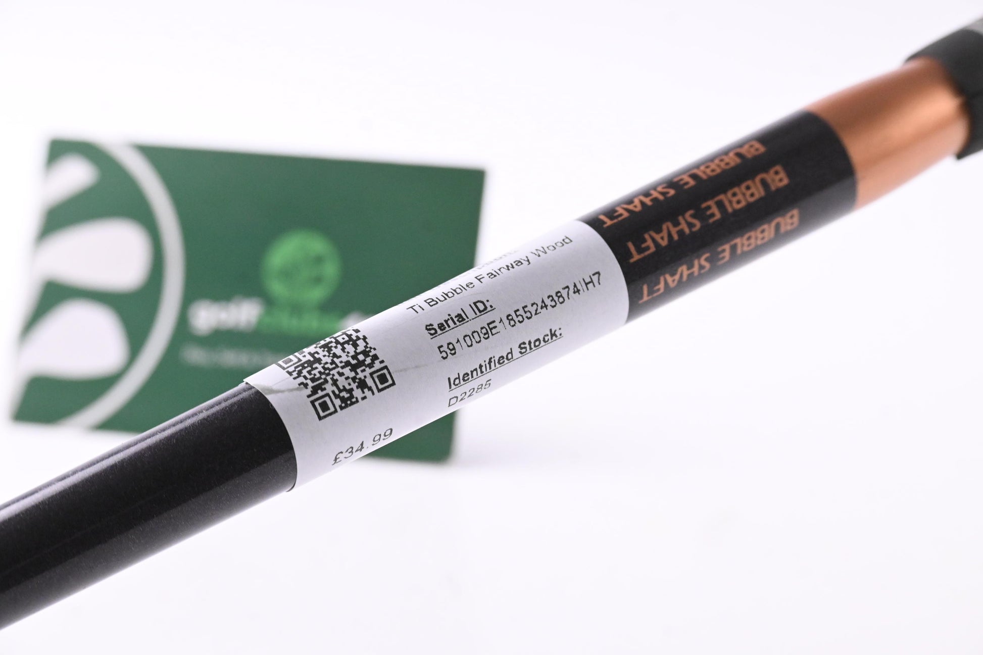 Taylormade Ti Bubble #3 Wood / 15 Degree / Regular Flex Bubble 80 Plus Shaft