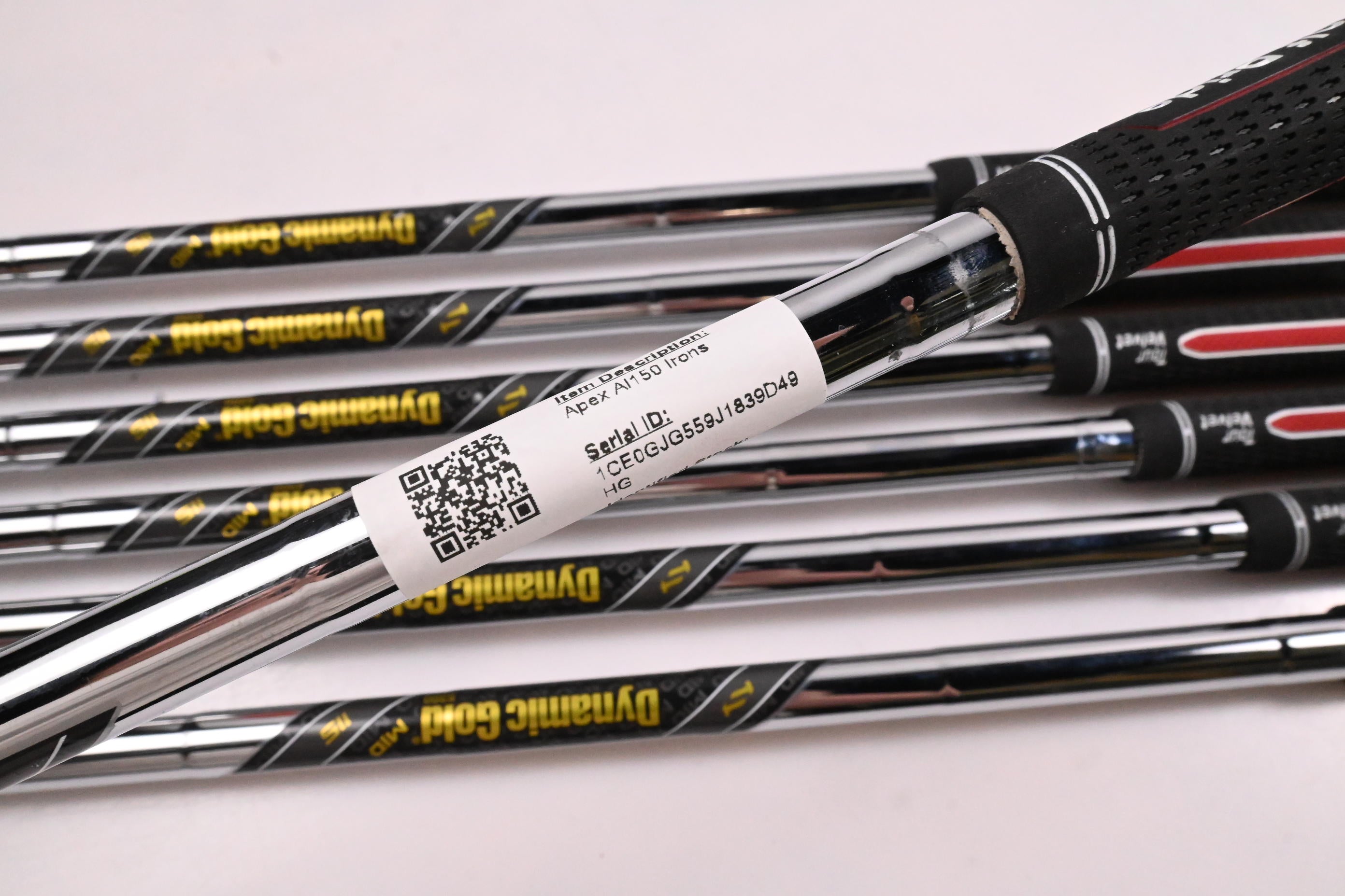 Callaway Apex Ai150 Irons / 4-PW / Stiff Flex Dynamic Gold Mid 115 S300 Shafts