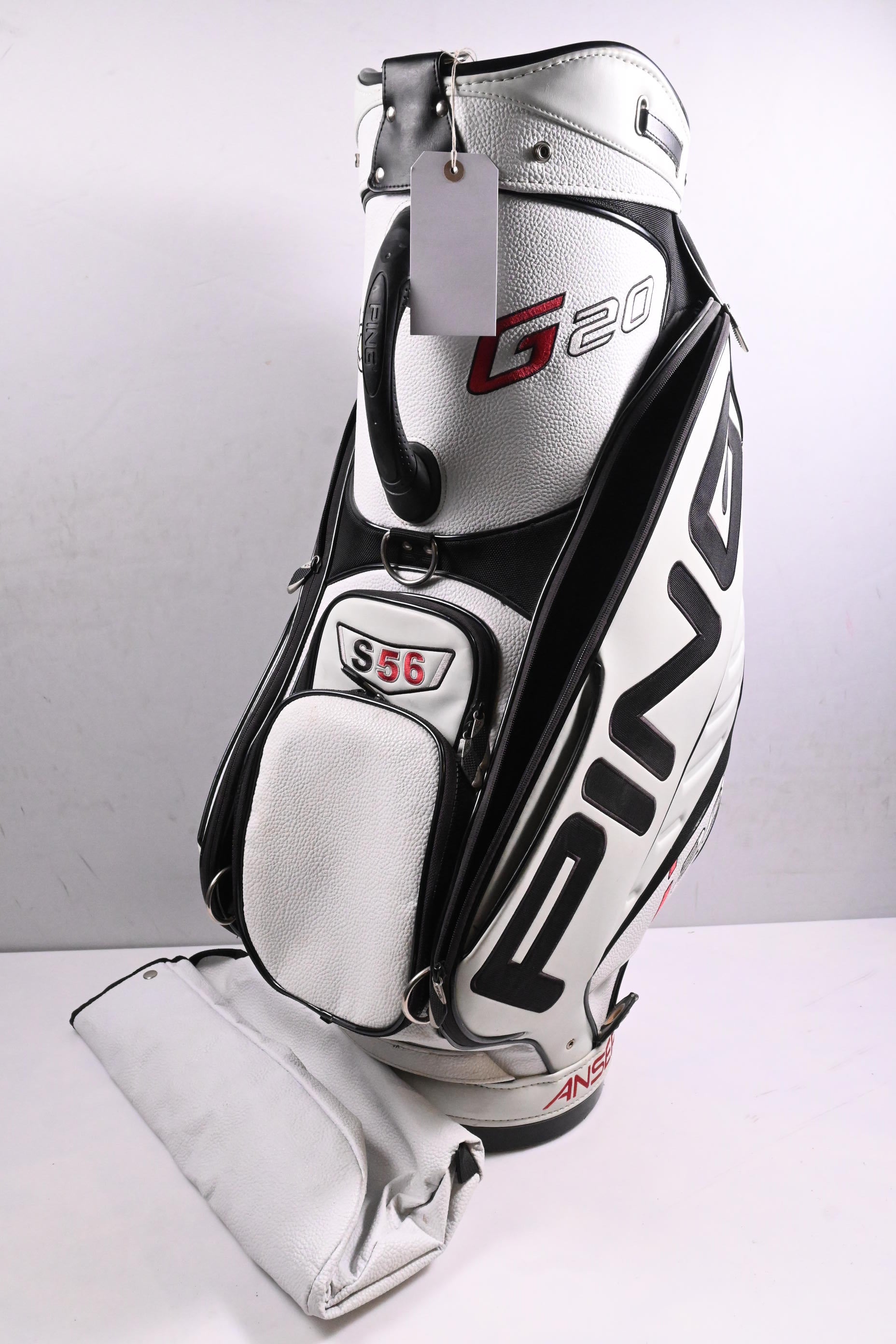 Ping G20 Tour Bag / 6-Way Divider / White, Black