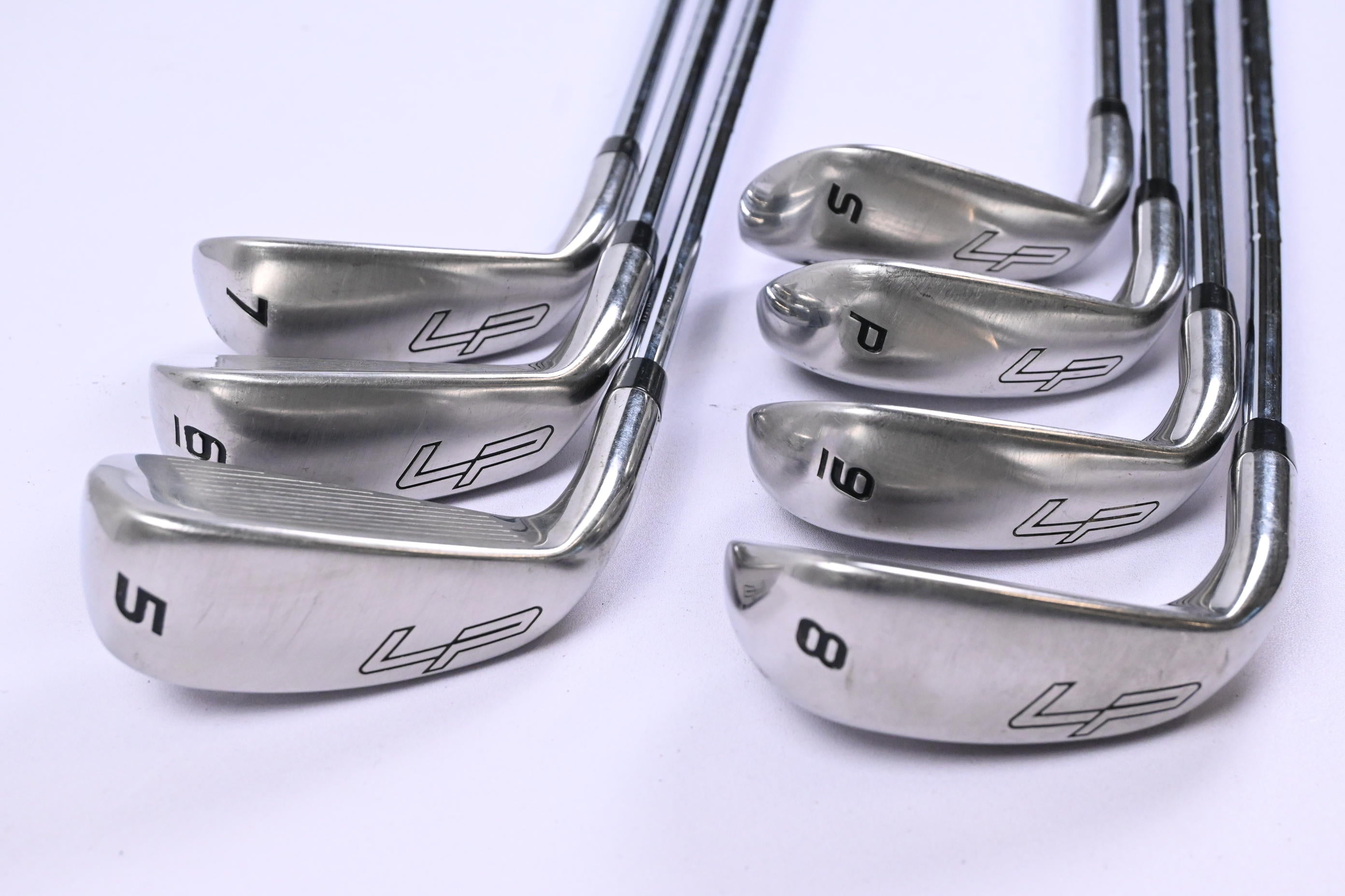 Wilson Launch Pad 2022 Irons / 5-PW+SW / Stiff Flex KBS Tour 120 Shafts
