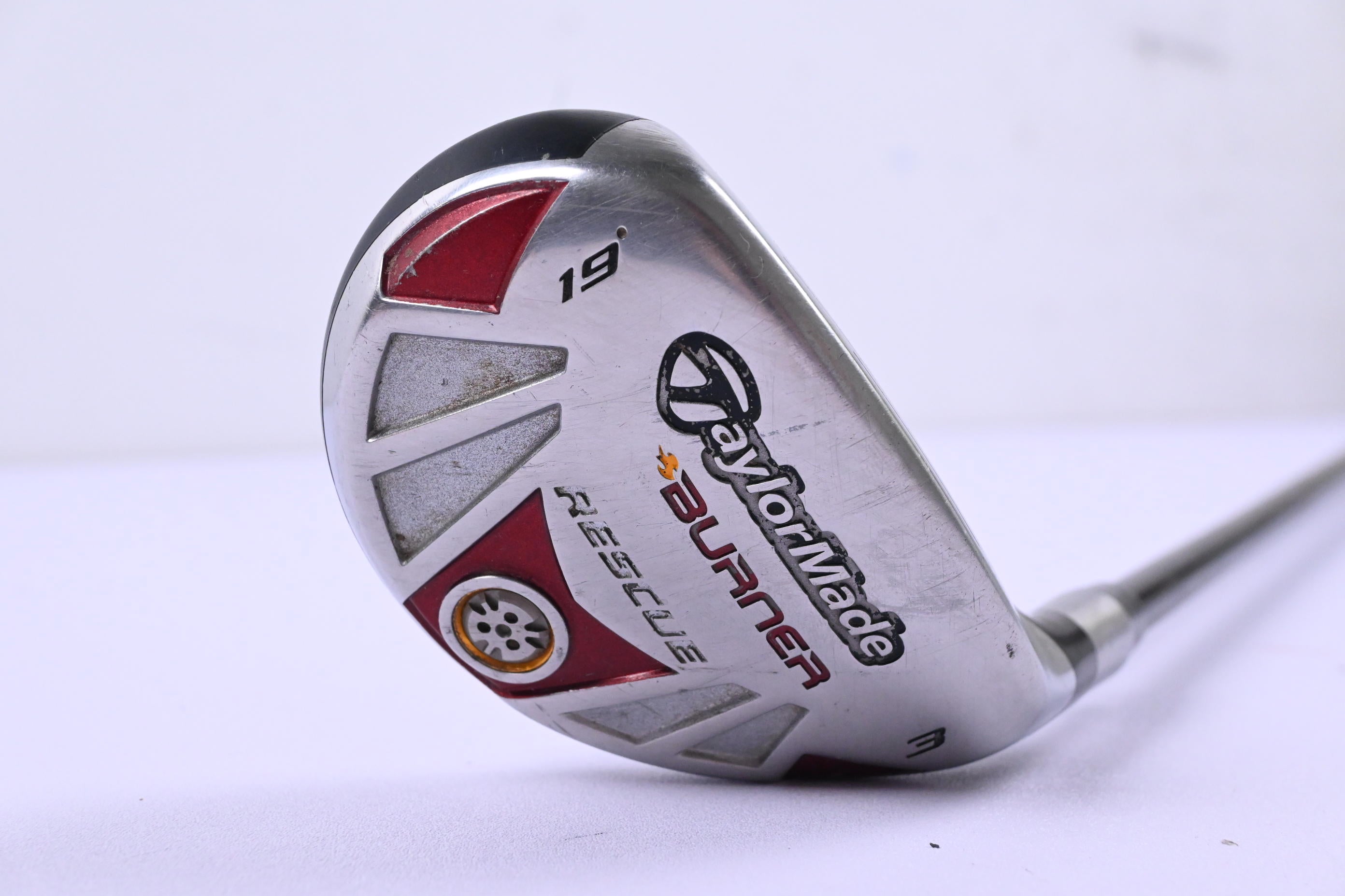 Taylormade Burner 2007 #3 Hybrid / 19 Degree / Regular Flex REAX 65 Shaft