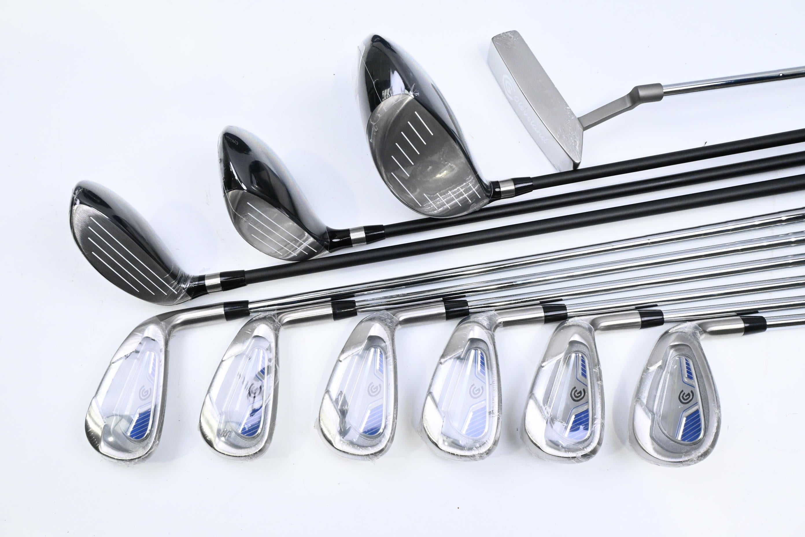 Cleveland Package Set / Woods, Hybrid, Irons, Putter, Bag