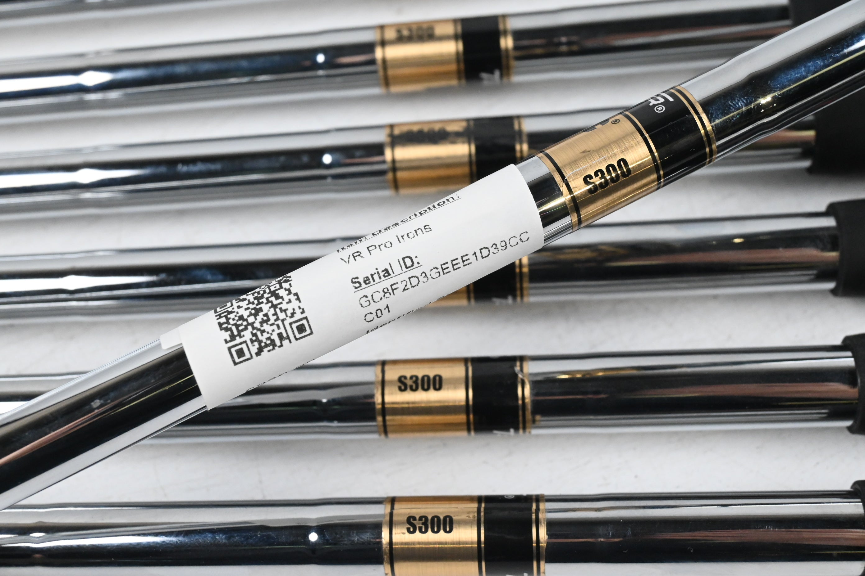 Nike VR Pro Irons / 3-9i / Stiff Flex Dynamic Gold S300 Shafts