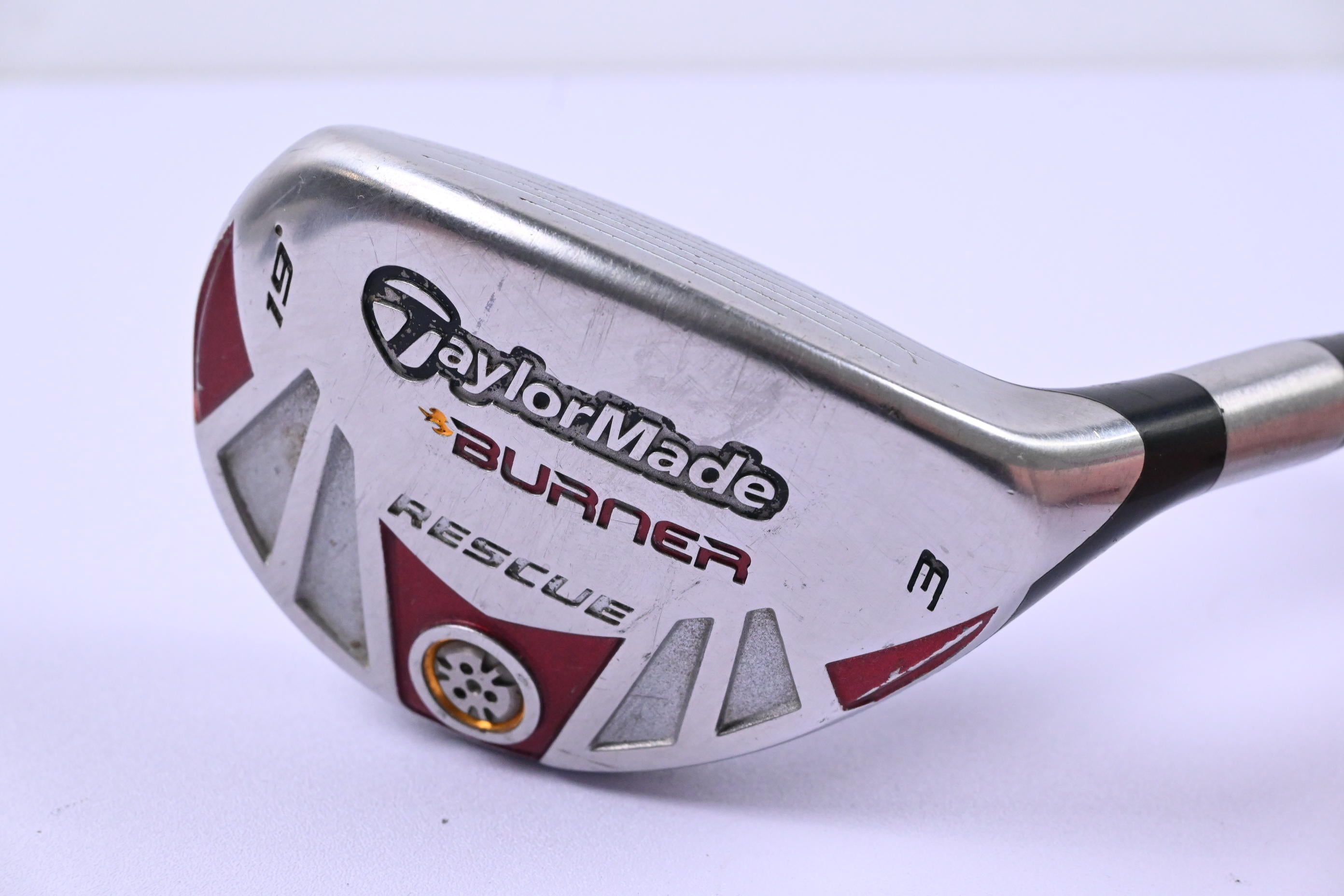 Taylormade Burner 2007 #3 Hybrid / 19 Degree / Regular Flex REAX 65 Shaft