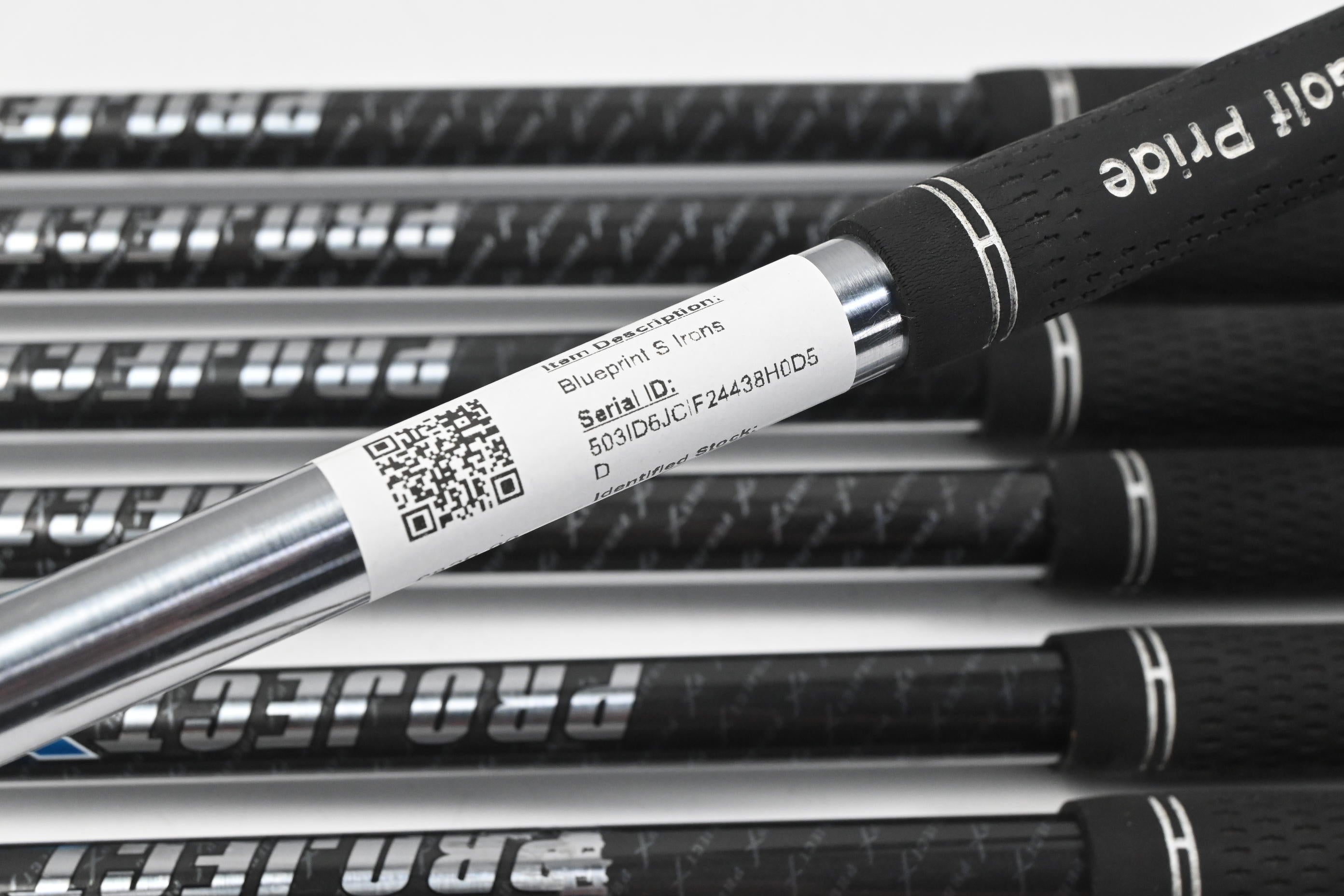 Ping Blueprint S Irons / 4-PW / Orange Dot / Stiff Flex Project X PXi Shafts