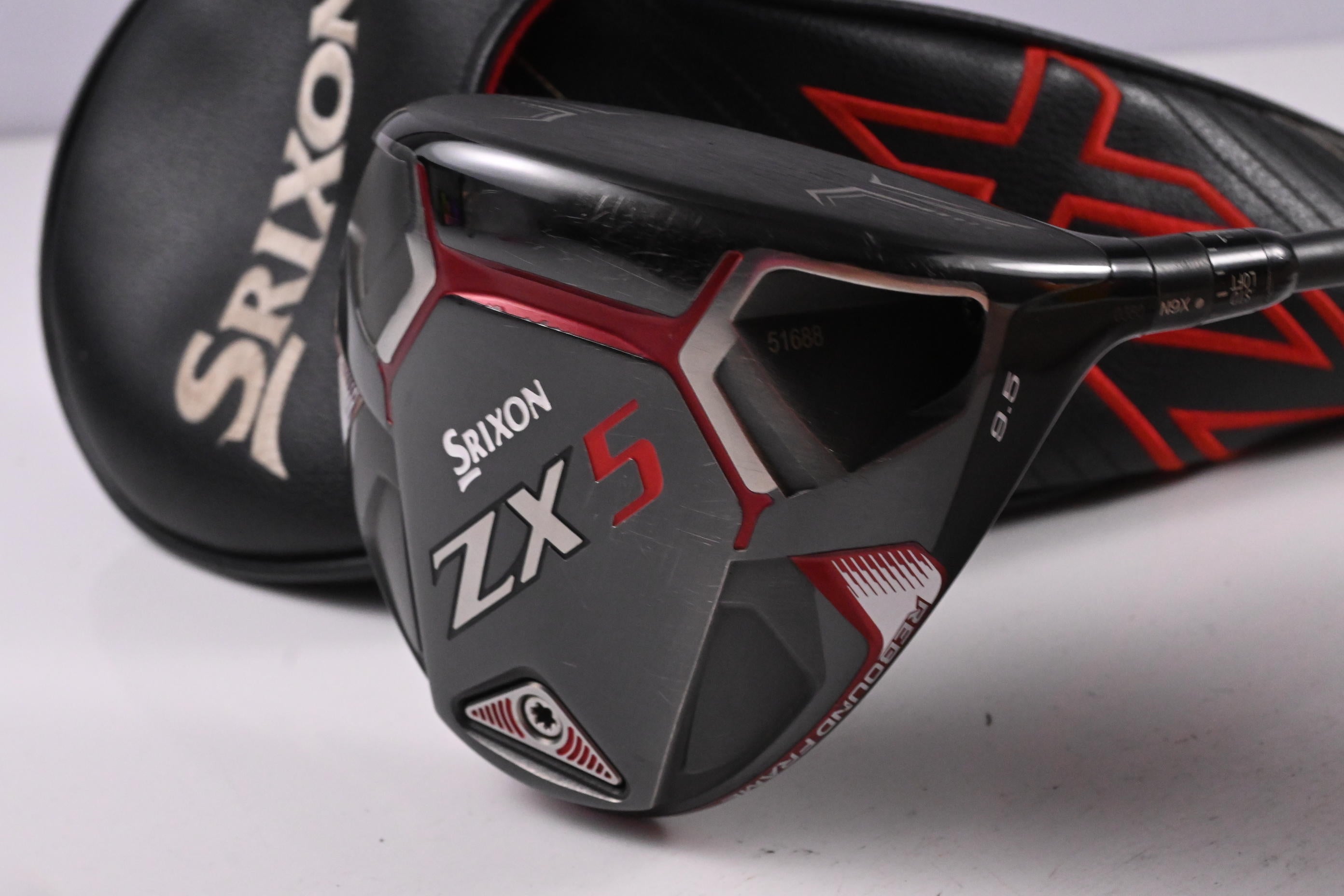 Srixon ZX5 Driver / 9.5 Degree / Stiff Flex HZRDUS Smoke Black 60 Shaft