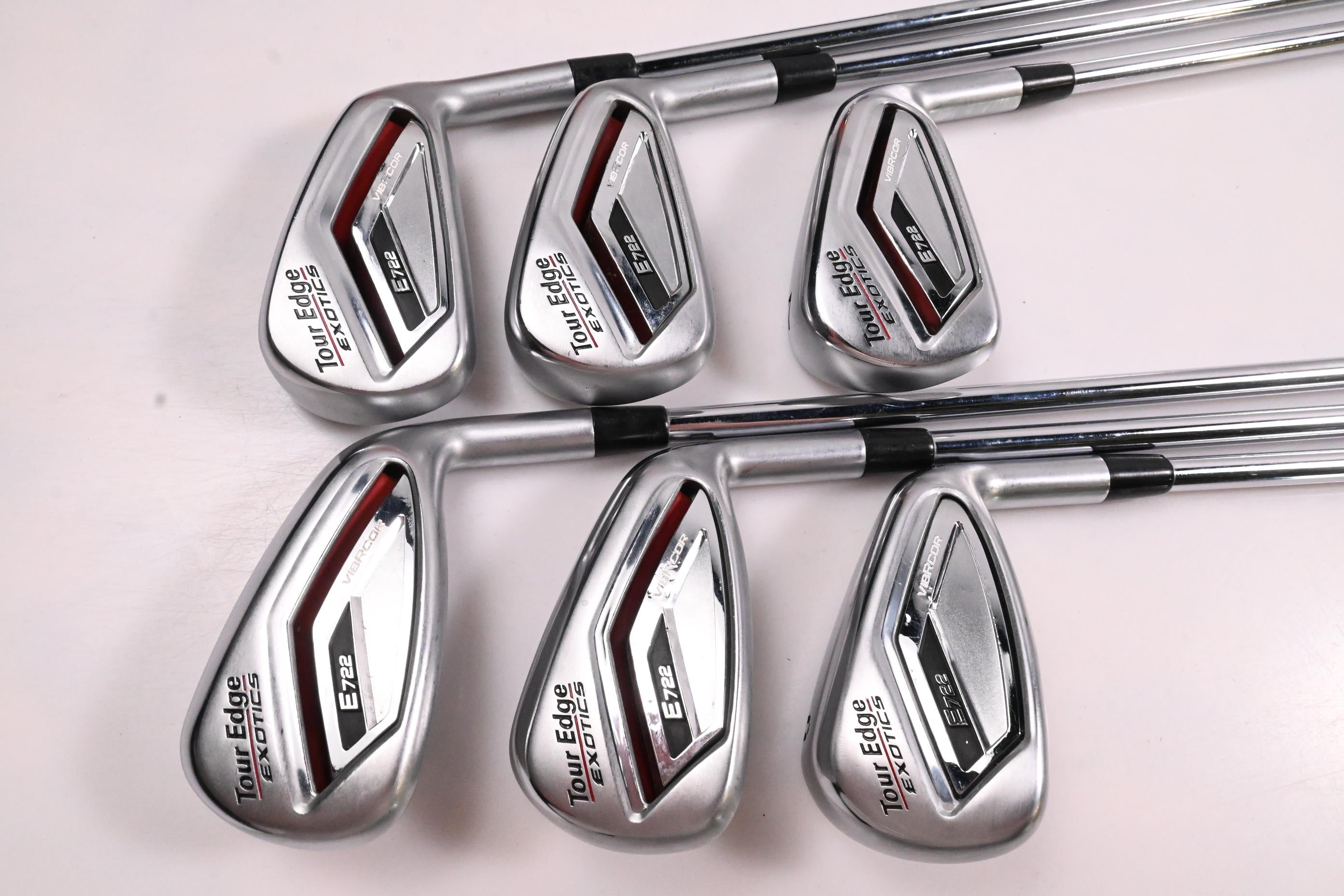 Tour Edge E722 Irons / 5-PW / Regular Flex XP 85 R300 Shafts