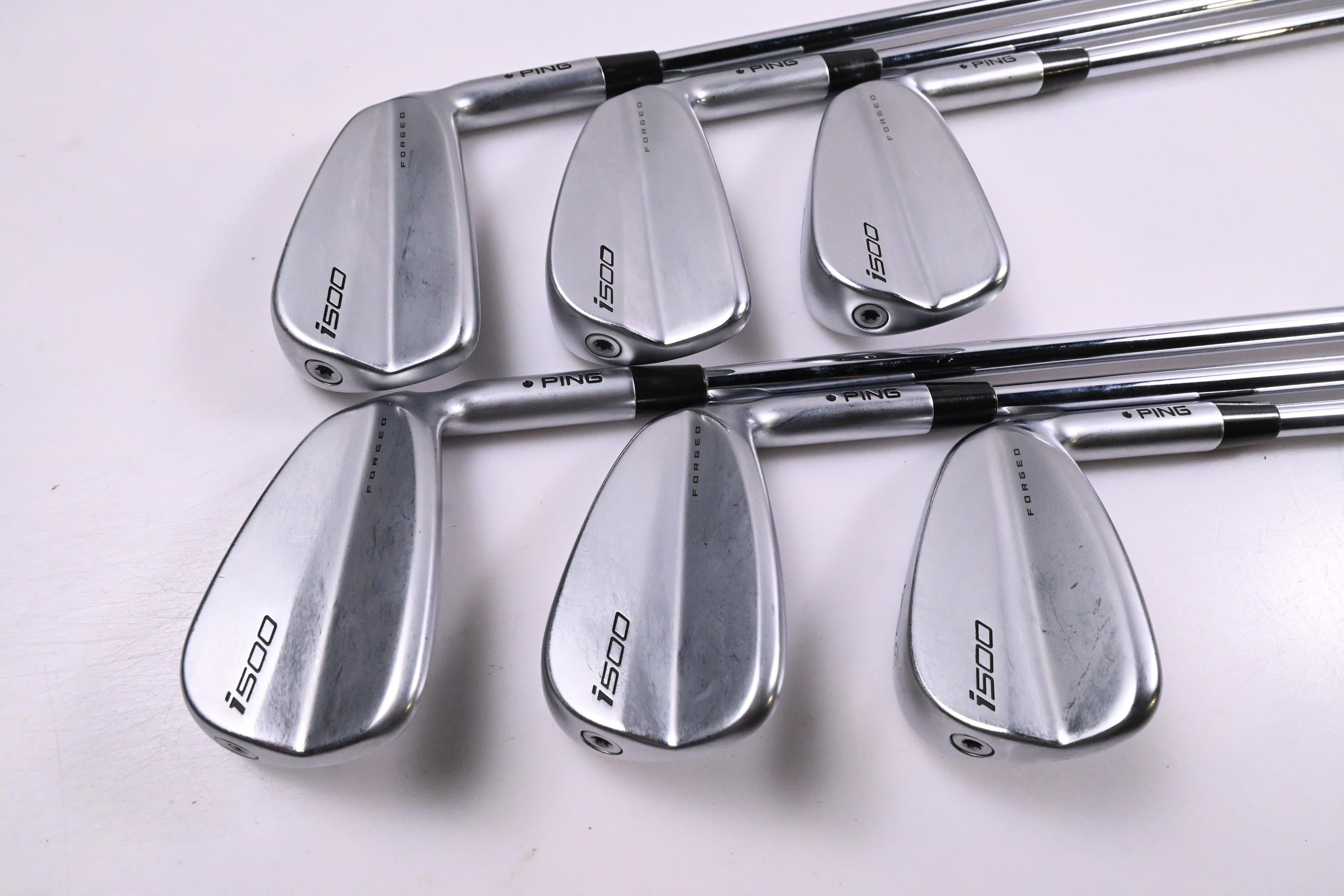 Ping i500 Irons / 5-PW / Black Dot / Regular Flex Project X LZ 115 Shafts