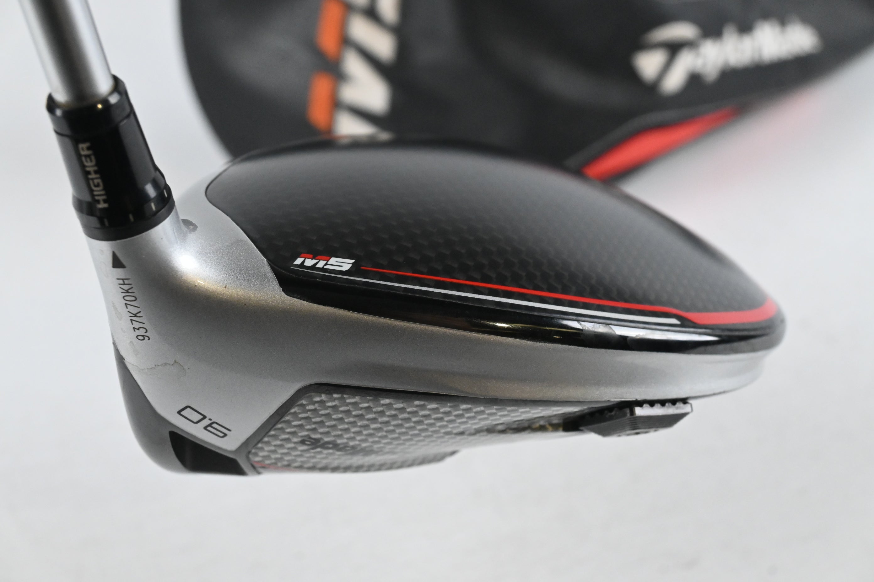 Taylormade M5 Driver / 9 Degree / Stiff Flex Tensei CK Red 60 Shaft