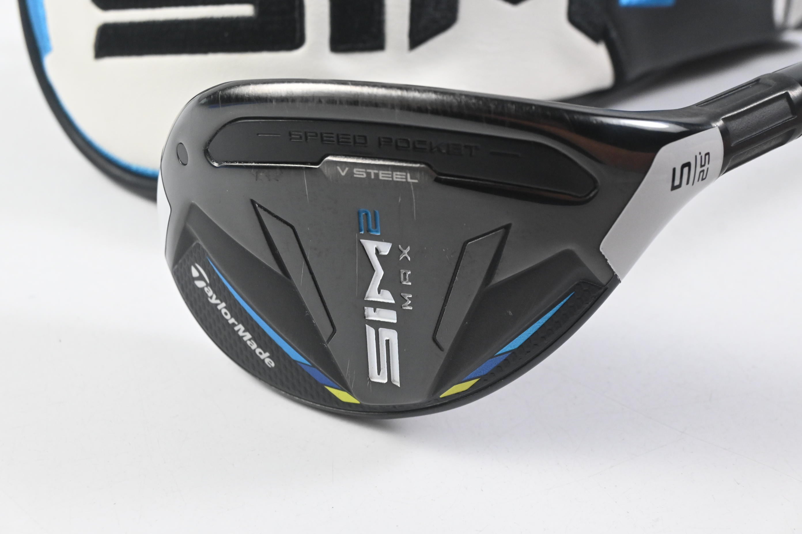 Taylormade SIM2 Max #5 Hybrid / 25 Degree / Regular Flex Ventus Blue 6 Shaft