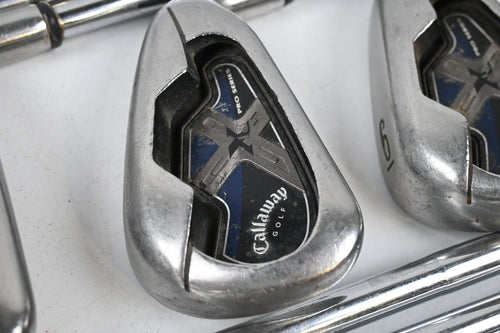 Callaway X-18 Pro Series Irons / 3-PW+SW / Stiff Flex Dynamic Gold Shafts