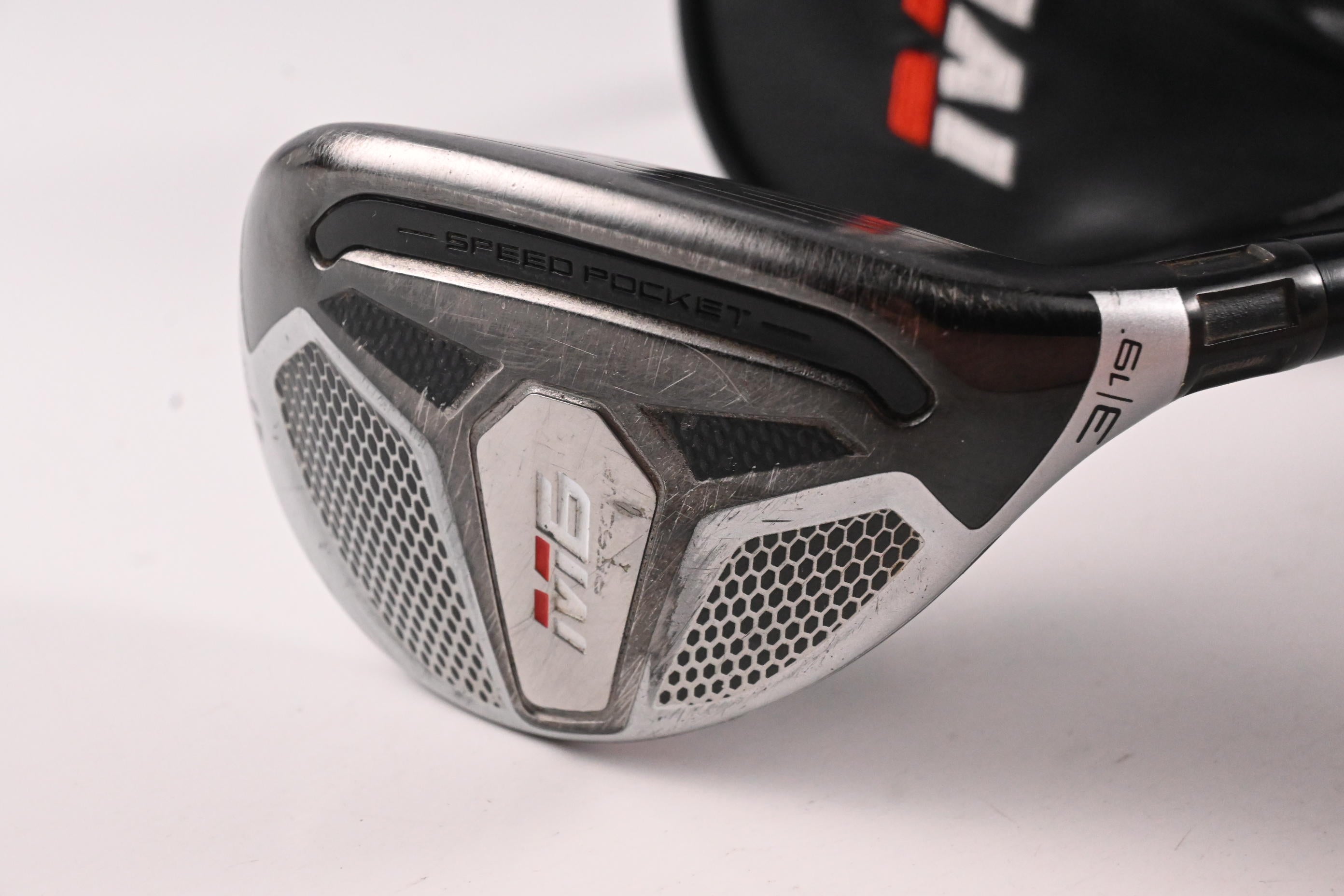 Taylormade M6 #3 Hybrid / 19 Degree / Stiff Flex Fujikura Atmos Orange 7 Shaft