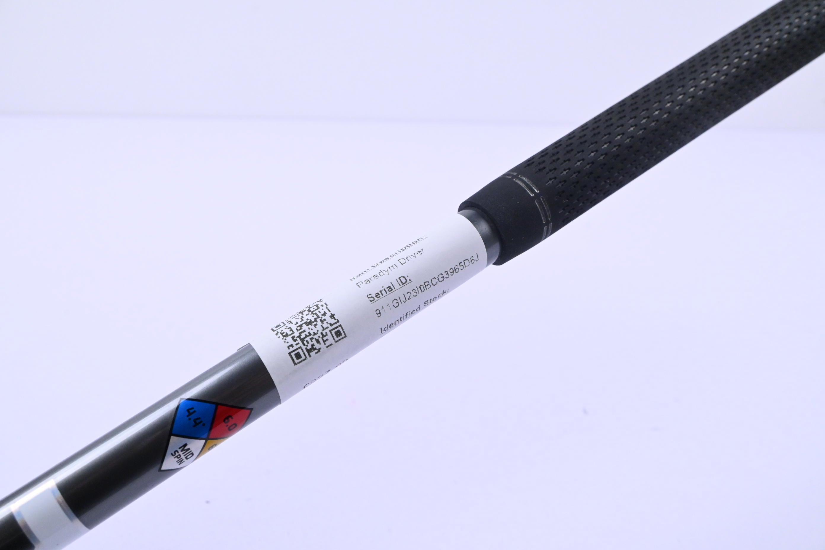 Left Hand Callaway Paradym Driver / 9 Degree / Stiff Flex HZRDUS Gen 4 Black 60