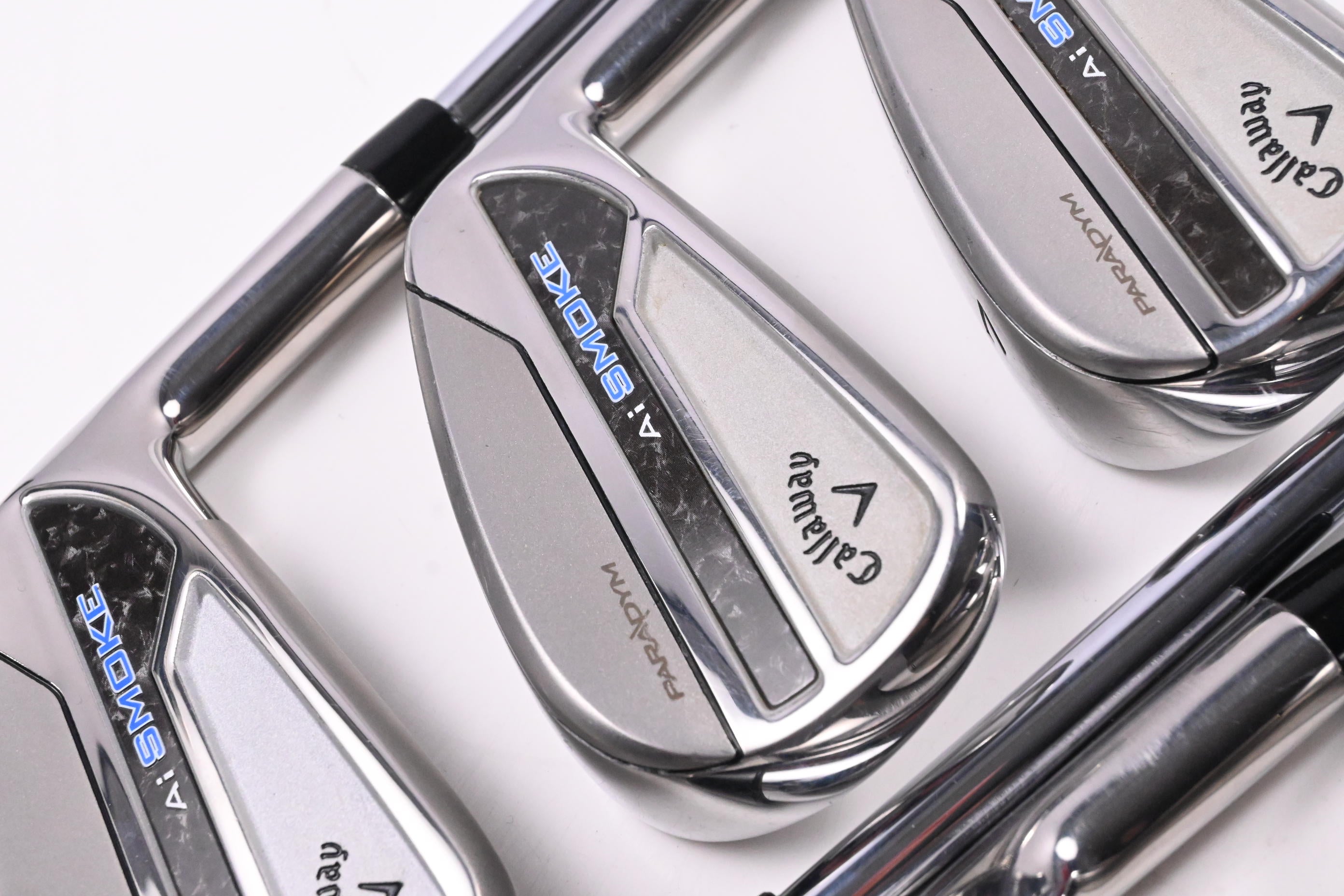 Callaway Paradym Ai Smoke Irons / 5-PW+GW / Stiff Flex Elevate MPH 95 Shafts