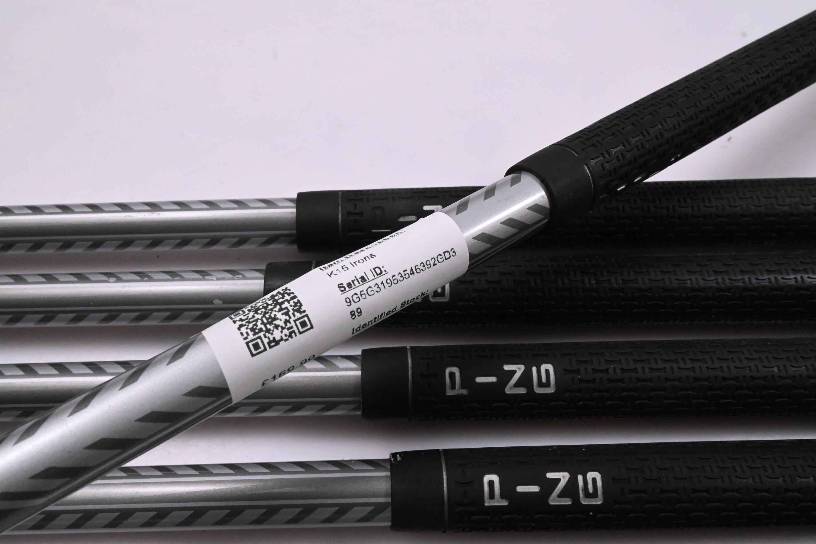 Ping K15 Irons / 6-PW+SW / Black Dot / Regular Flex Ping TFC 149 Shafts