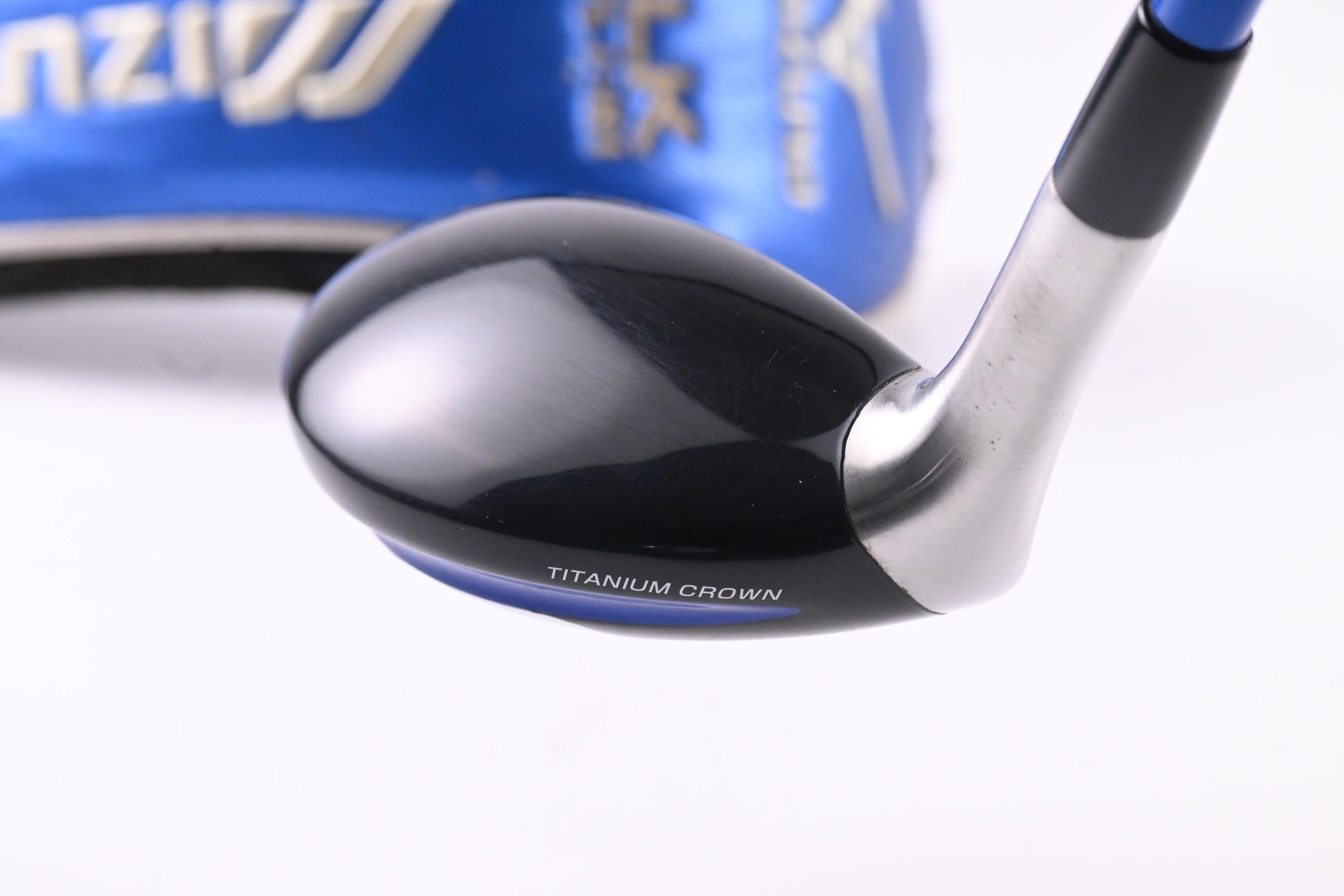 Left Hand Mizuno CLK Fli-Hi #5 Hybrid / 23 Degree / Regular Flex Mizuno Exsar 70