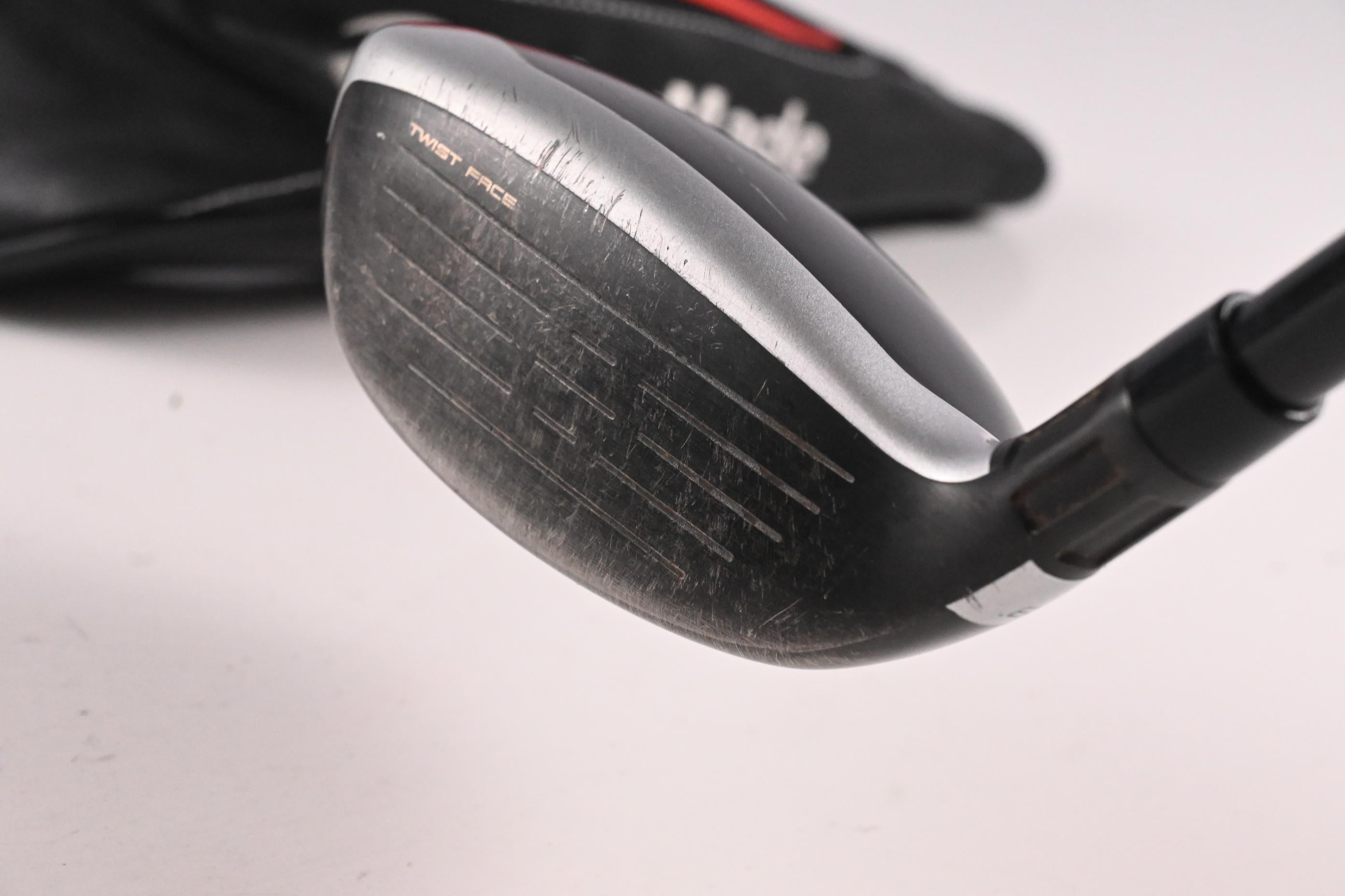 Taylormade M6 #3 Hybrid / 19 Degree / Stiff Flex Fujikura Atmos Orange 7 Shaft