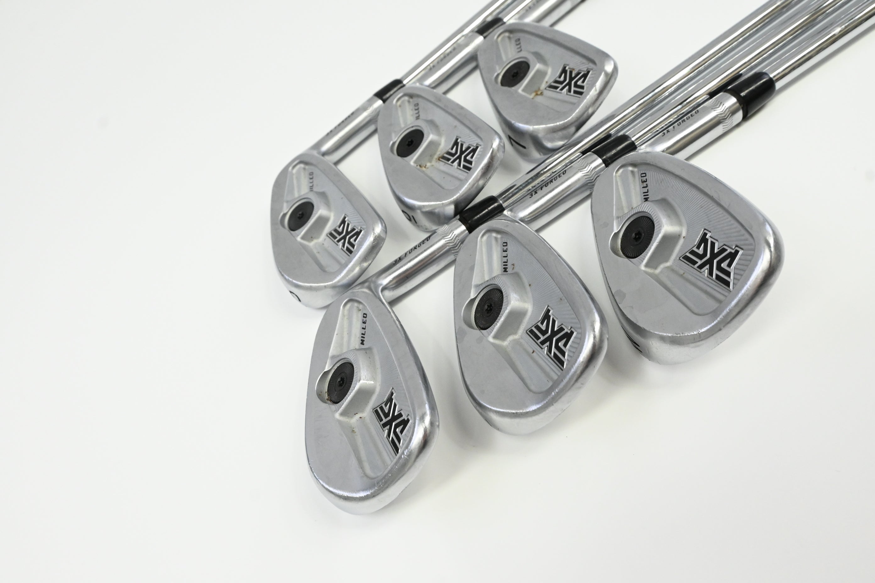 PXG 0317 CB Milled Irons / 5-PW / Stiff Flex NS Pro Modus3 Tour 105 Shafts