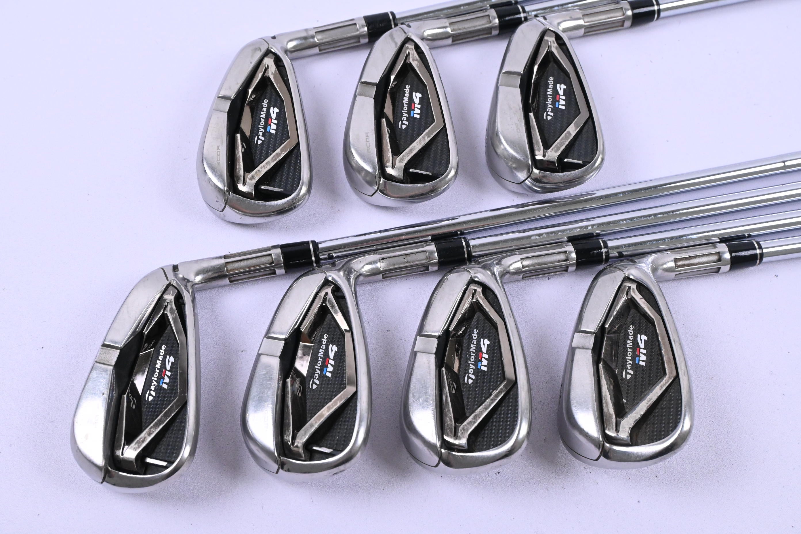 Taylormade M4 Irons / 4-PW / Regular Flex KBS Max 85 Shafts