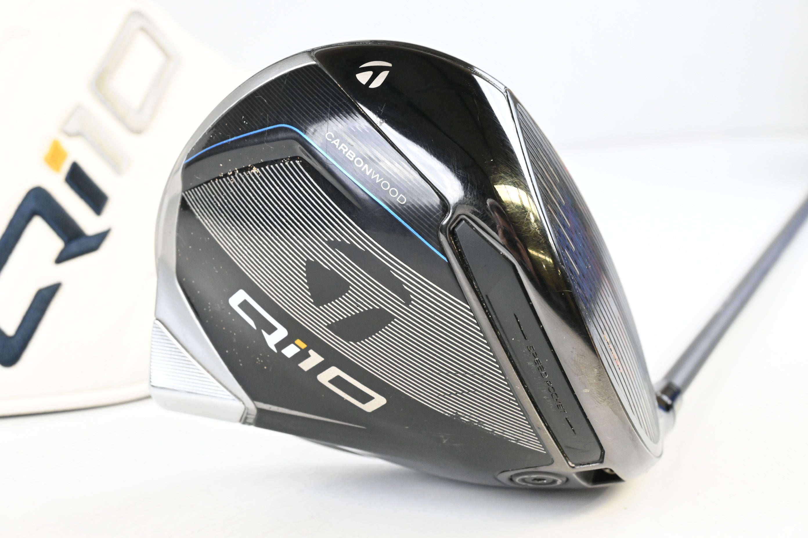 Taylormade Qi10 Driver / 9 Degree / Stiff Flex Reax Blue 50 Shaft