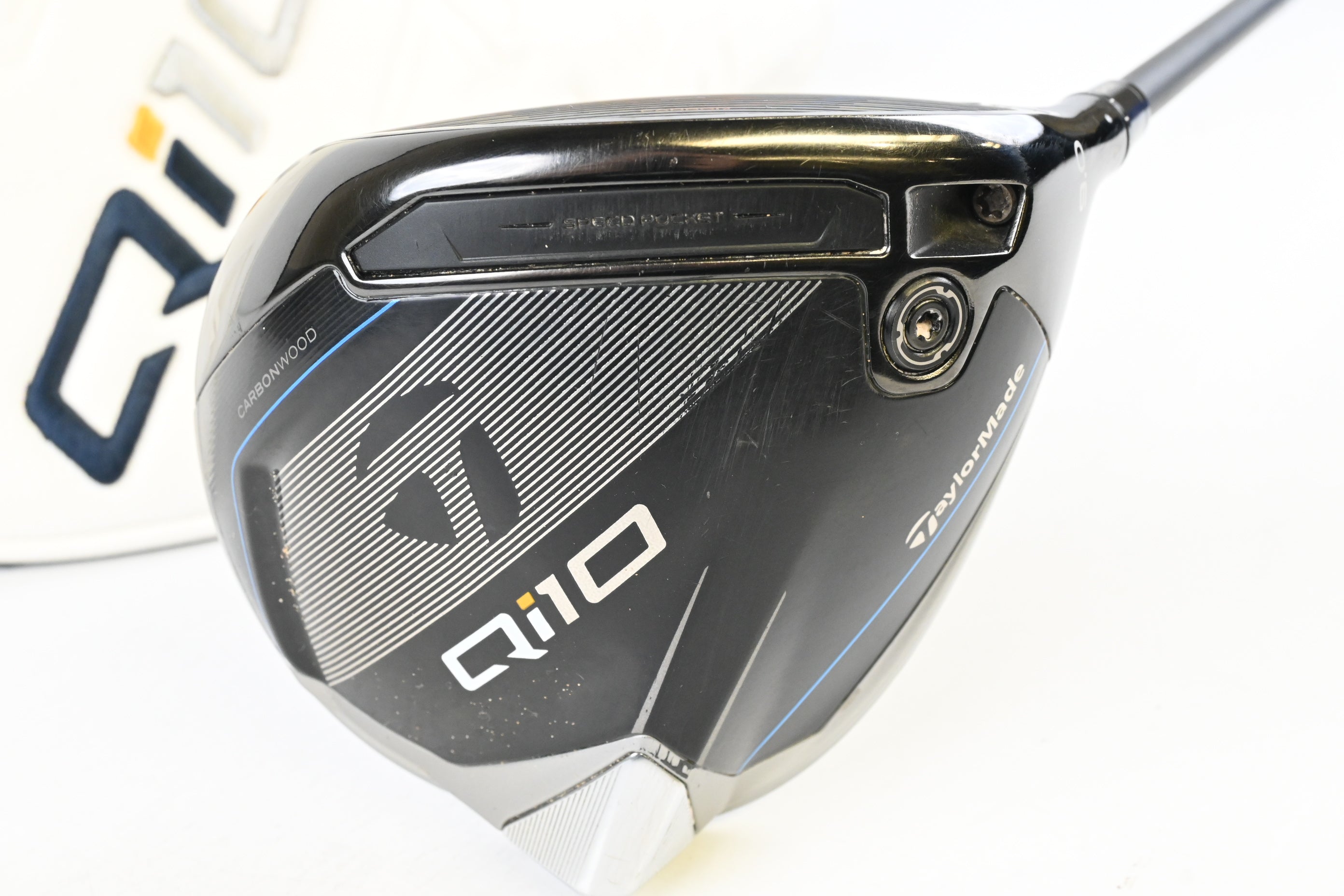 Taylormade Qi10 Driver / 9 Degree / Stiff Flex Reax Blue 50 Shaft