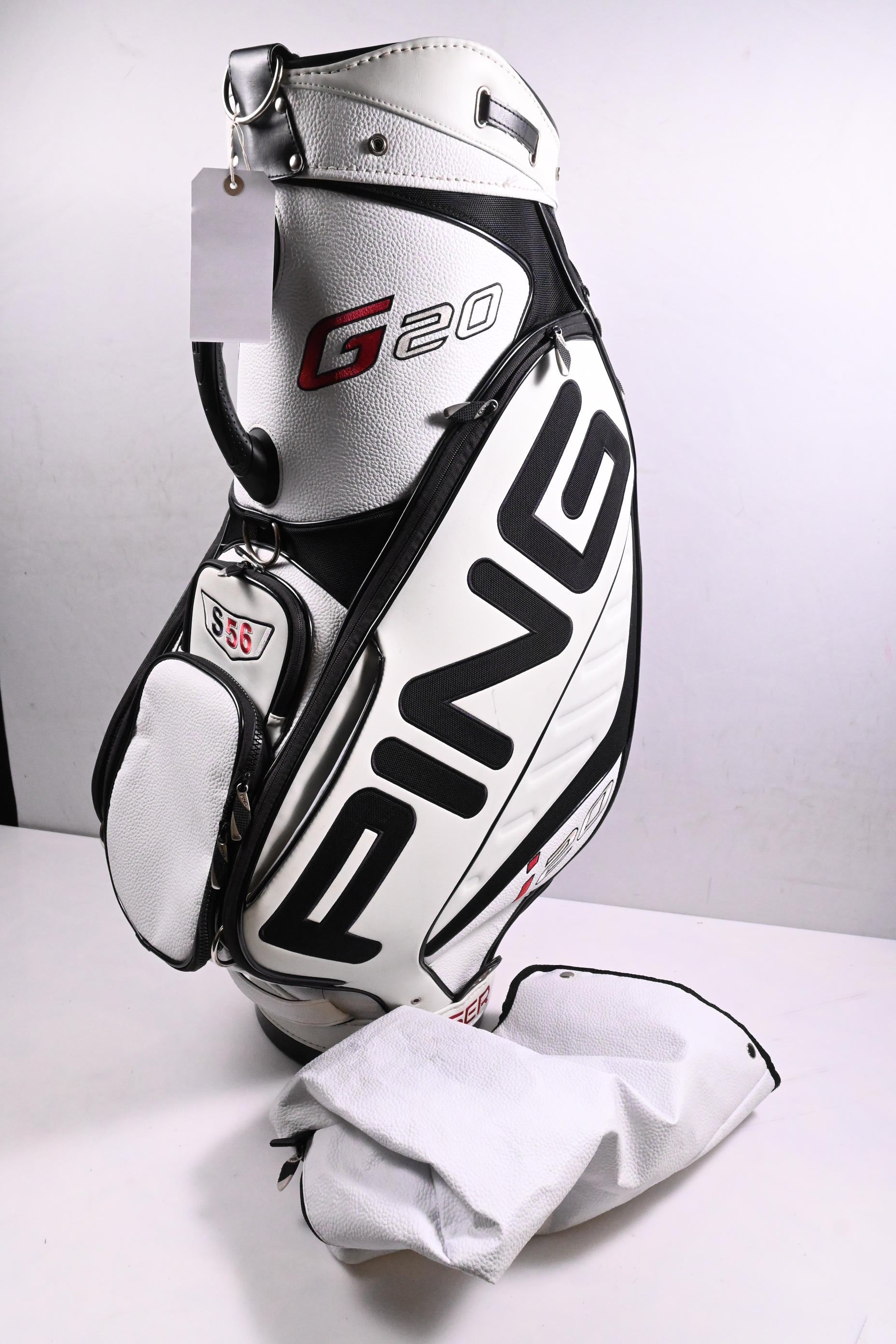 Ping G20 Tour Bag / 6-Way Divider / White, Black