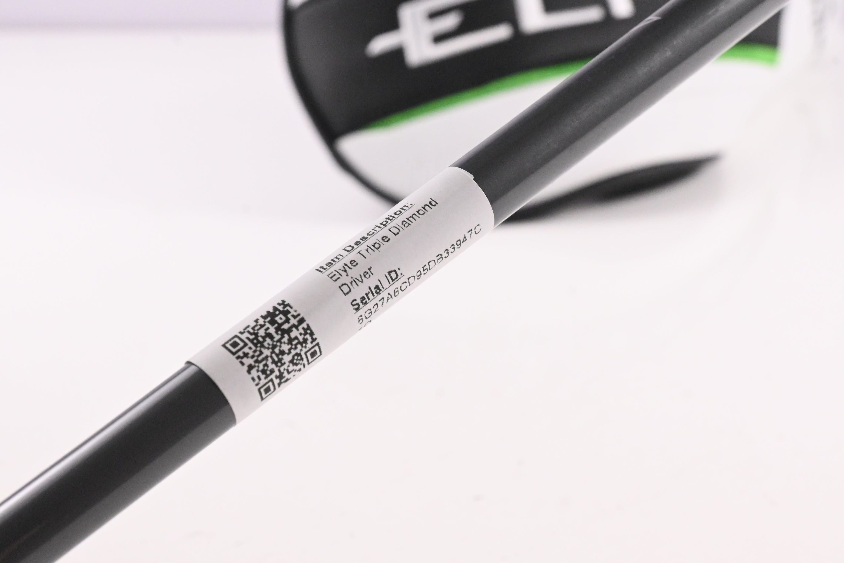 Callaway Elyte Triple Diamond Driver / 9 Degree / X-Flex Denali Charcoal 60