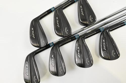 Callaway Apex Ti Fusion Irons / 5-PW+AW / Regular Flex Project X Rifle 100