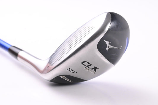 Left Hand Mizuno CLK Fli-Hi #3 Hybrid / 20 Degree / Regular Flex Mizuno Exsar 70