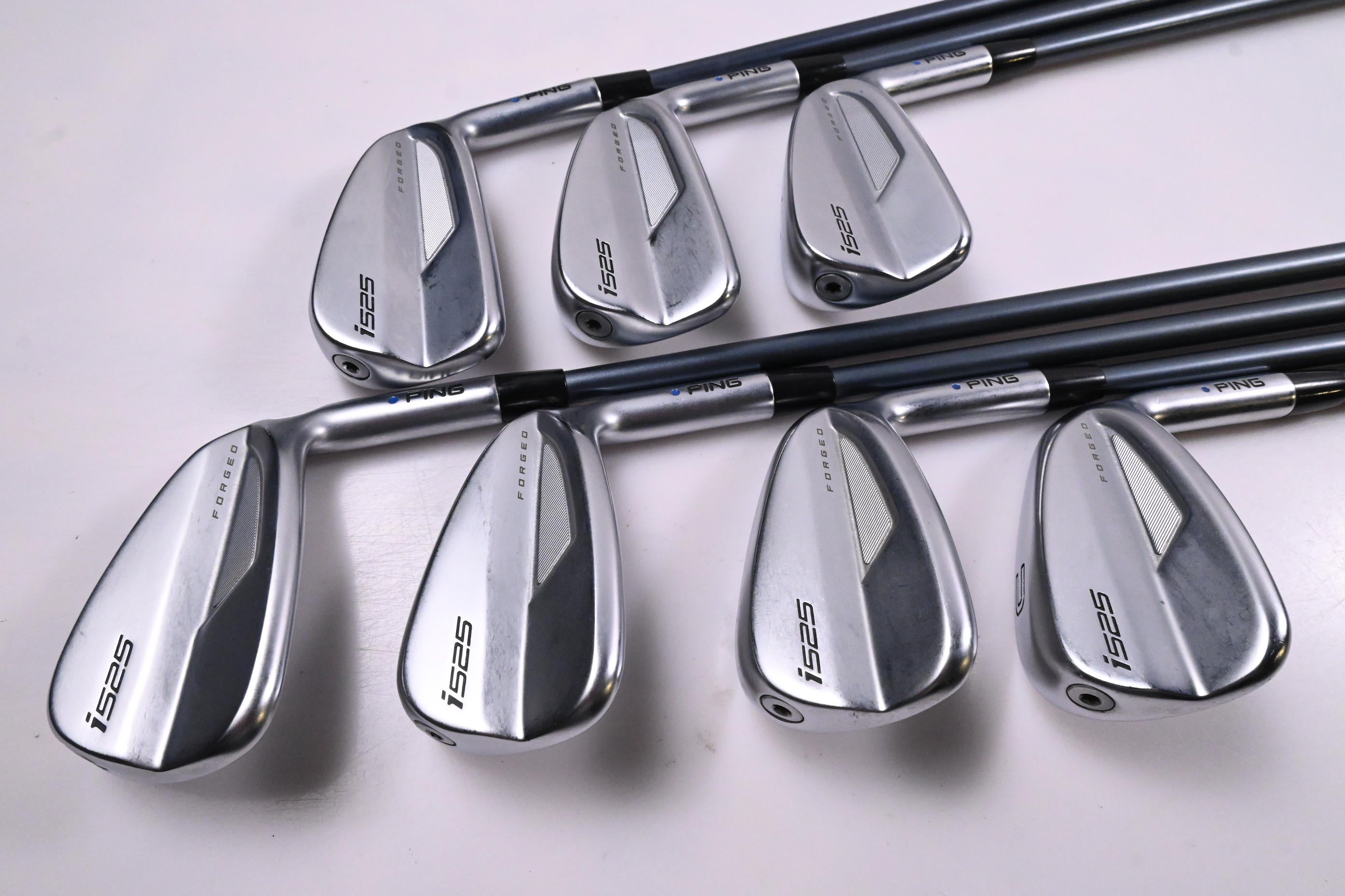Ping i525 Irons / 5-PW+GW / Blue Dot / Regular Flex Ping Alta CB Slate Shafts