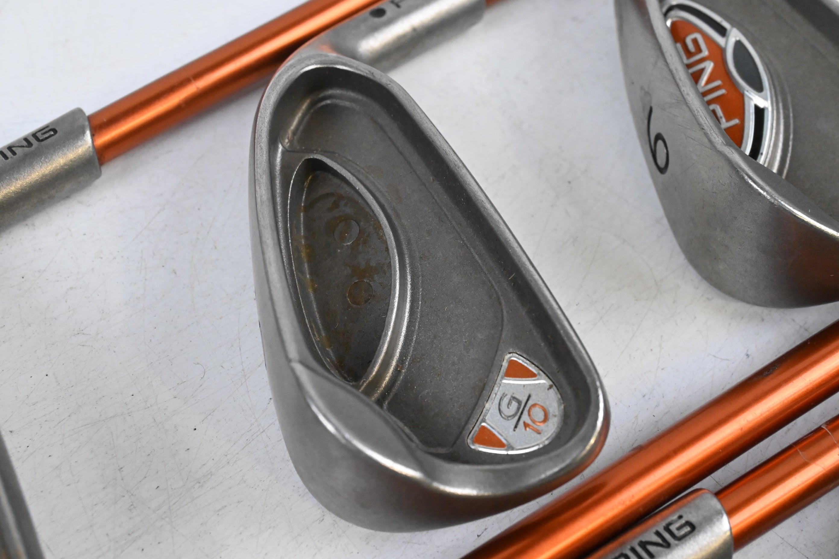 Ping G10 Irons / 4-9i / Black Dot / Regular Flex Ping TFC 129 Shafts