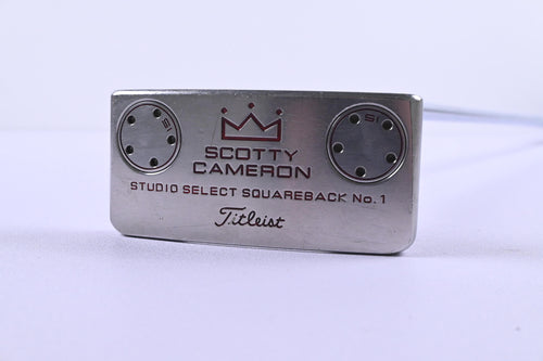 Scotty Cameron Studio Select Squareback No.1 Putter / 35 Inch