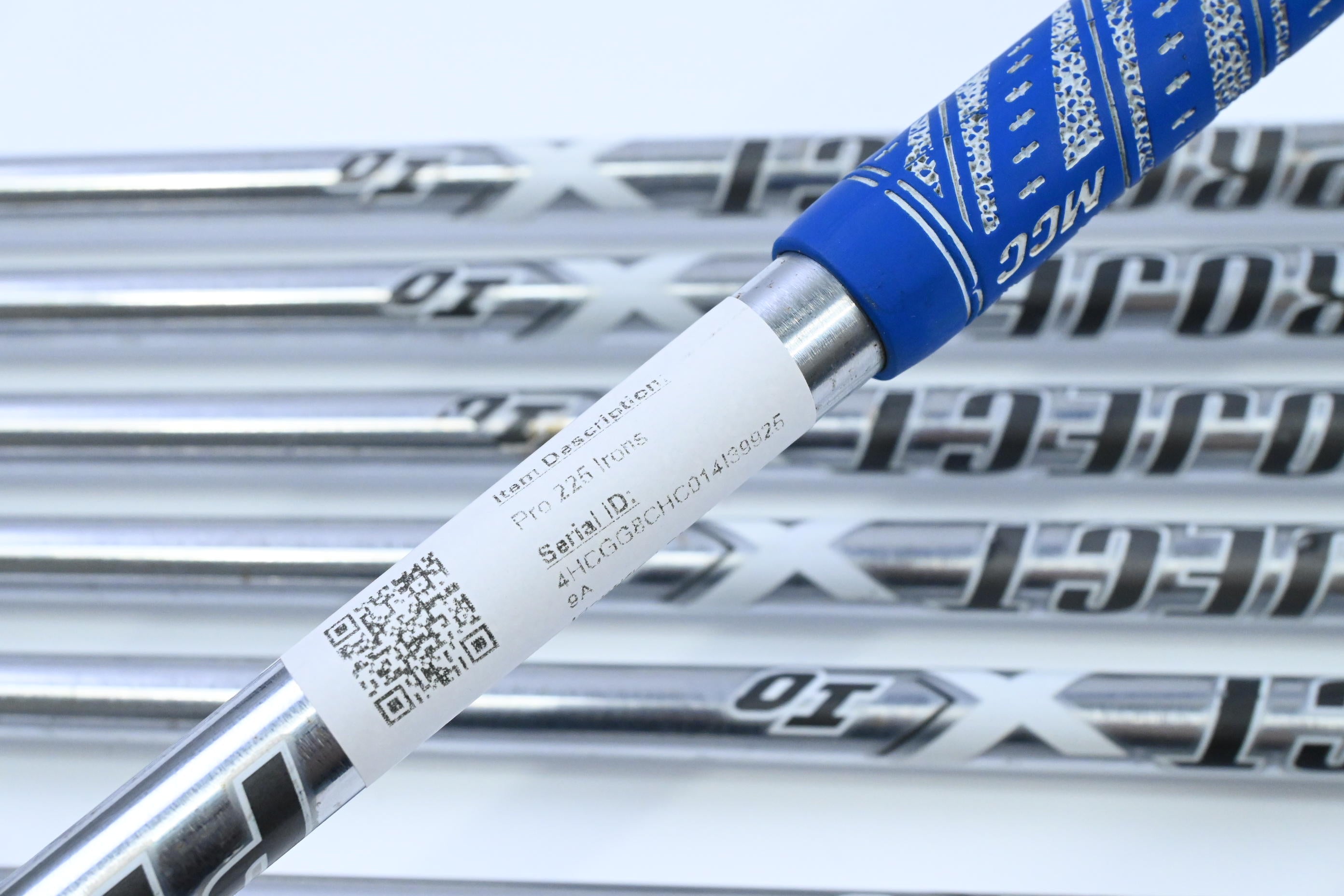 Mizuno Pro 225 Irons / 4-PW / Regular Flex Project X IO 105 Shafts