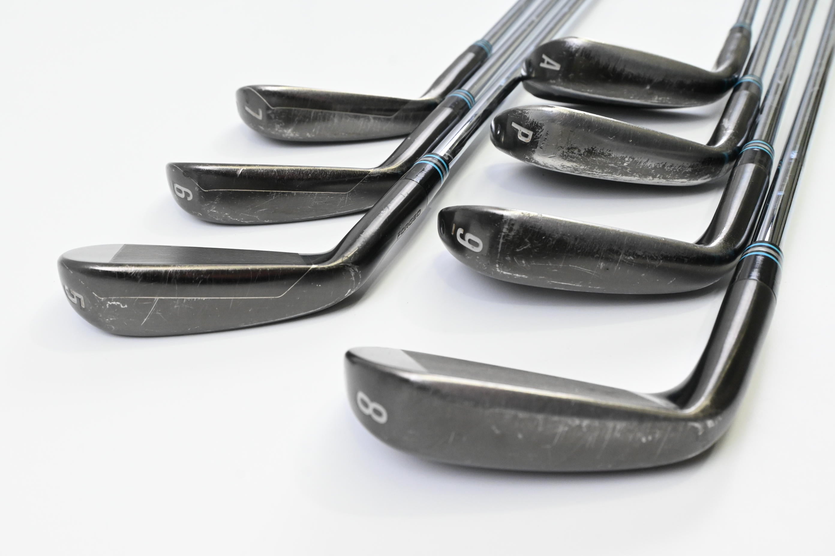 Callaway Apex Ti Fusion Irons / 5-PW+AW / Regular Flex Project X Rifle 100