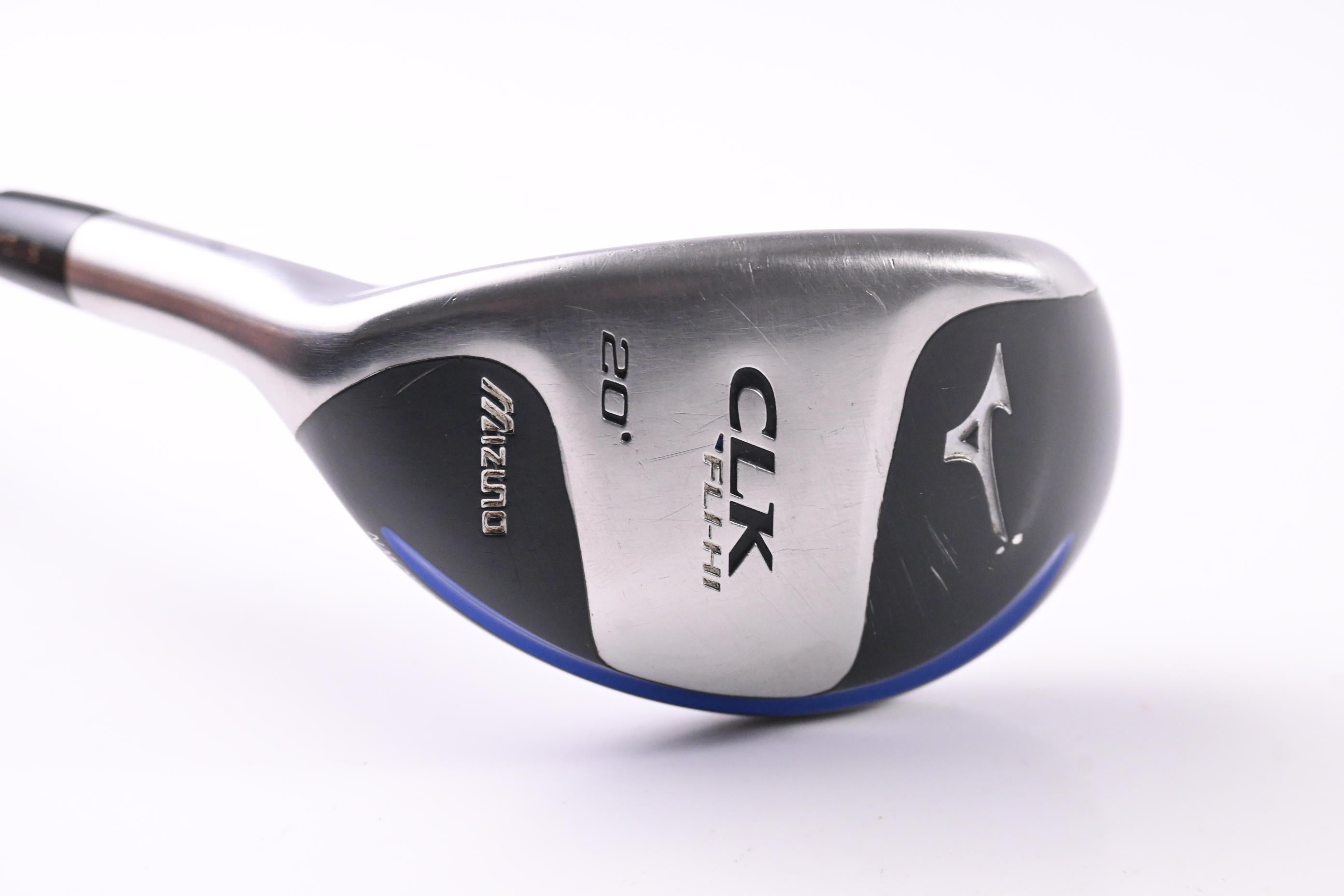 Left Hand Mizuno CLK Fli-Hi #3 Hybrid / 20 Degree / Regular Flex Mizuno Exsar 70