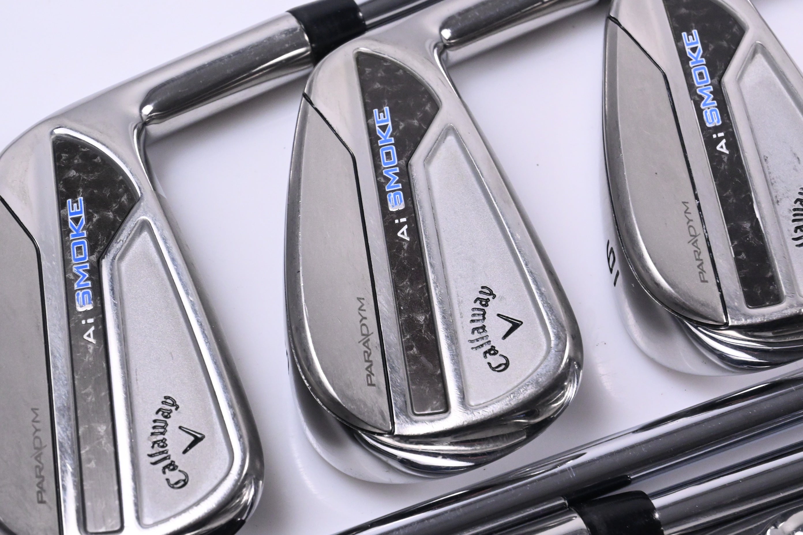 Callaway Paradym Ai Smoke Irons / 4-PW / Stiff Flex N.S.Pro Modus3 Tour 105