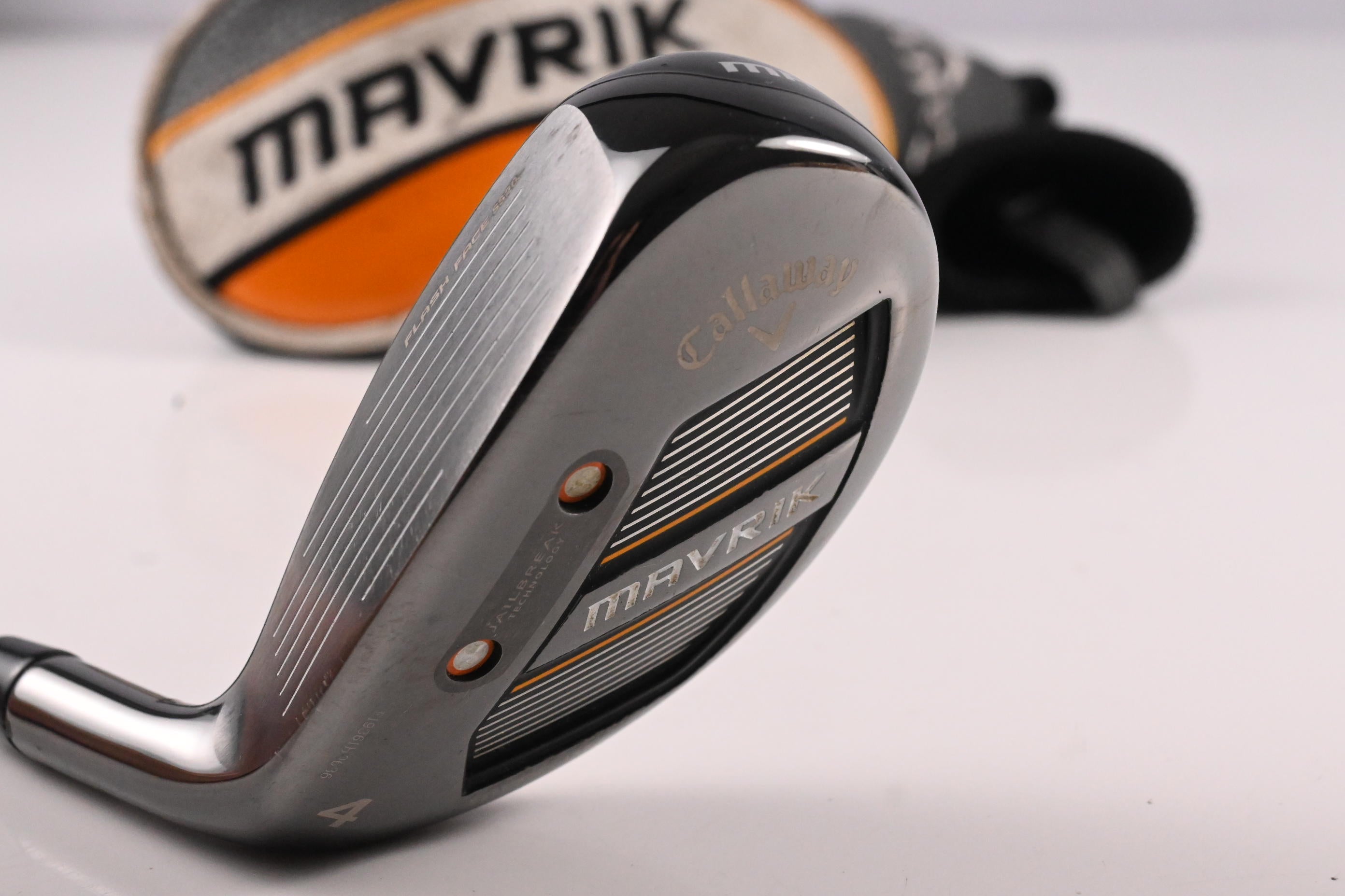 Left Hand Ladies Callaway Mavrik #4 Hybrid / 24 Degree / Ladies Flex Helium 50