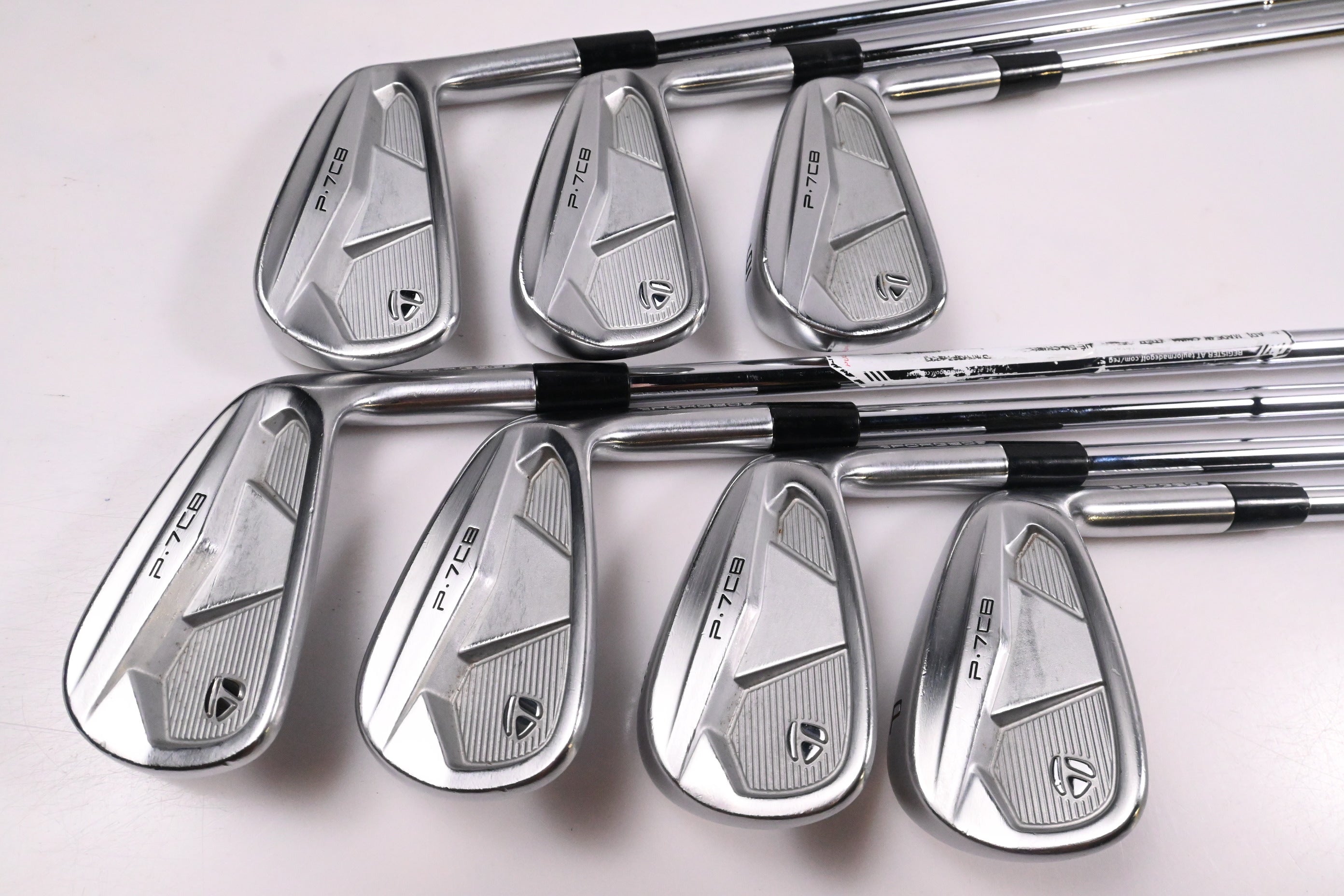 Taylormade P.7CB Irons / 4-PW / Stiff Flex Dynamic Gold Mid 115 S300 Shafts
