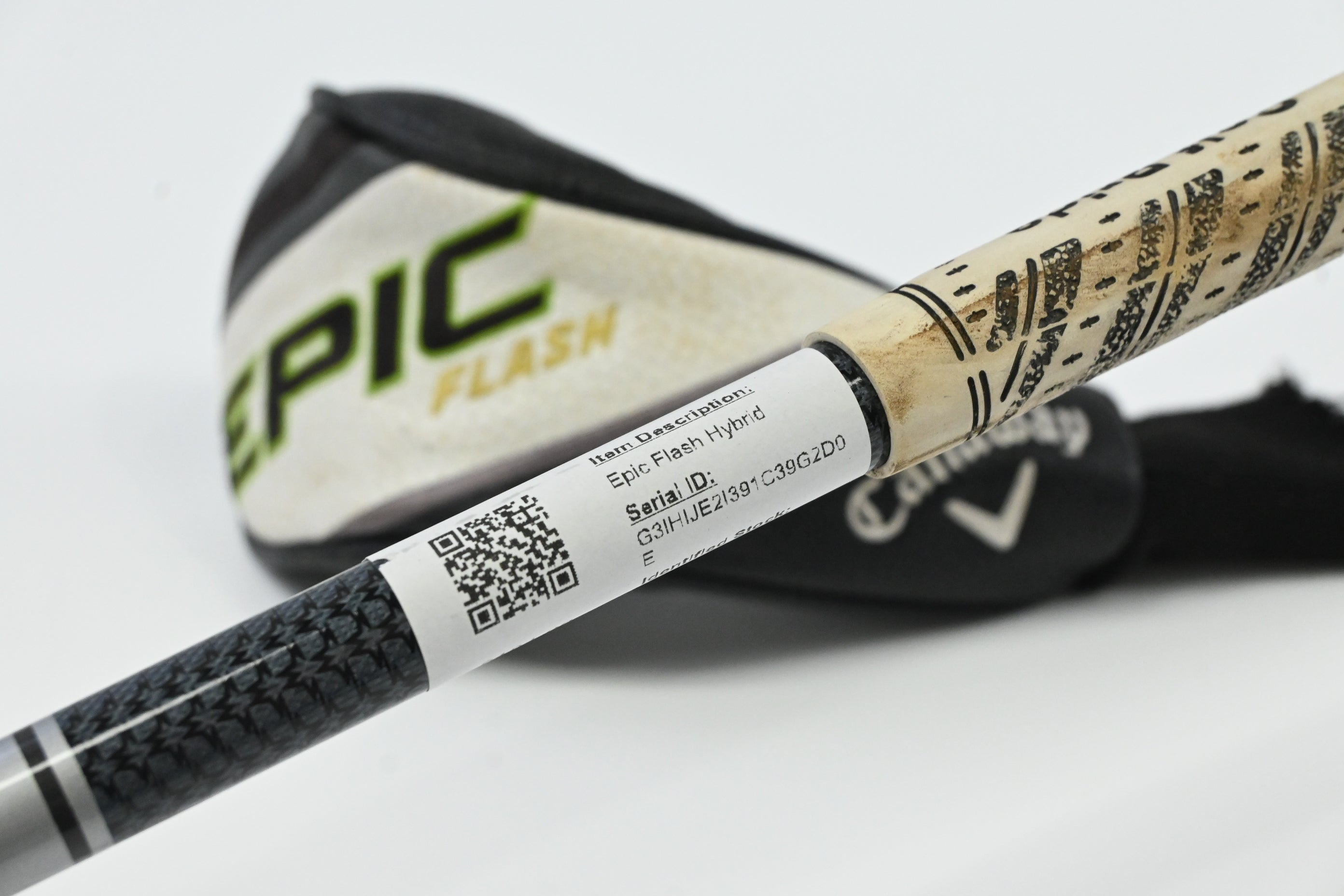 Left Hand Callaway Epic Flash #3 Hybrid / 18 Degree / Stiff Flex Tensei AV White
