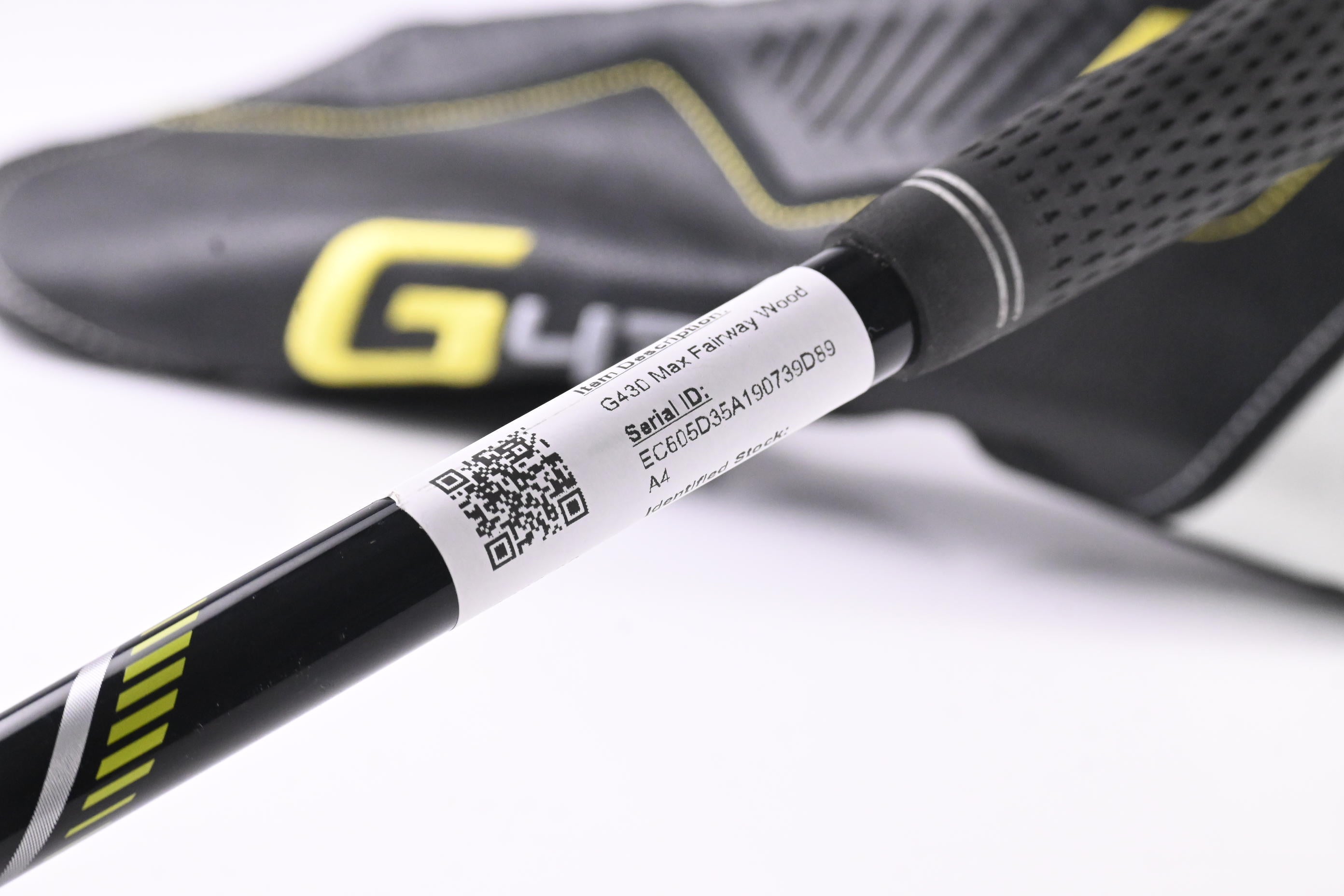 Ping G430 Max #3 Wood / 15 Degree / Regular Flex Ping Alta CB Black 65 Shaft