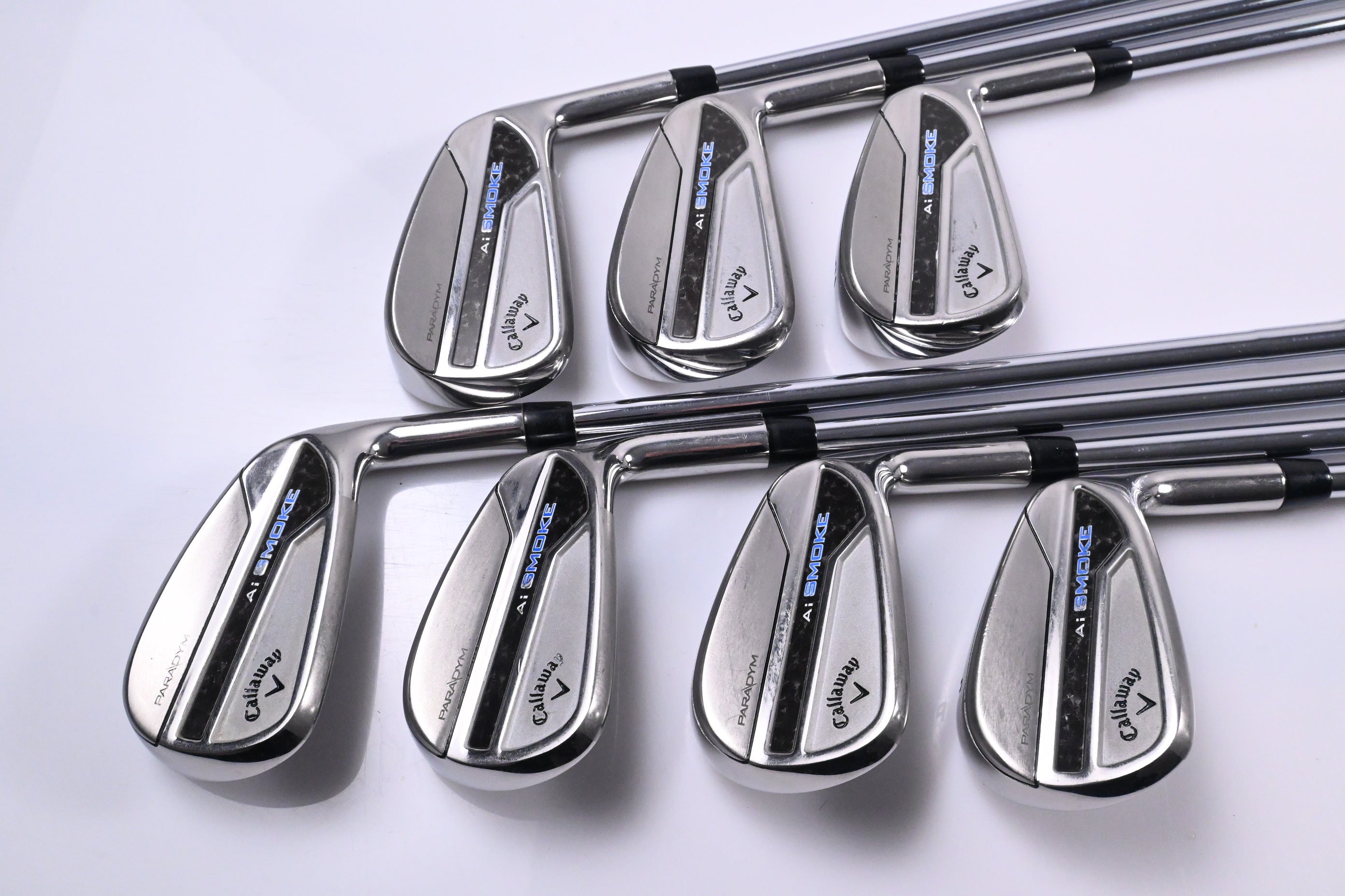 Callaway Paradym Ai Smoke Irons / 4-PW / Stiff Flex N.S.Pro Modus3 Tour 105