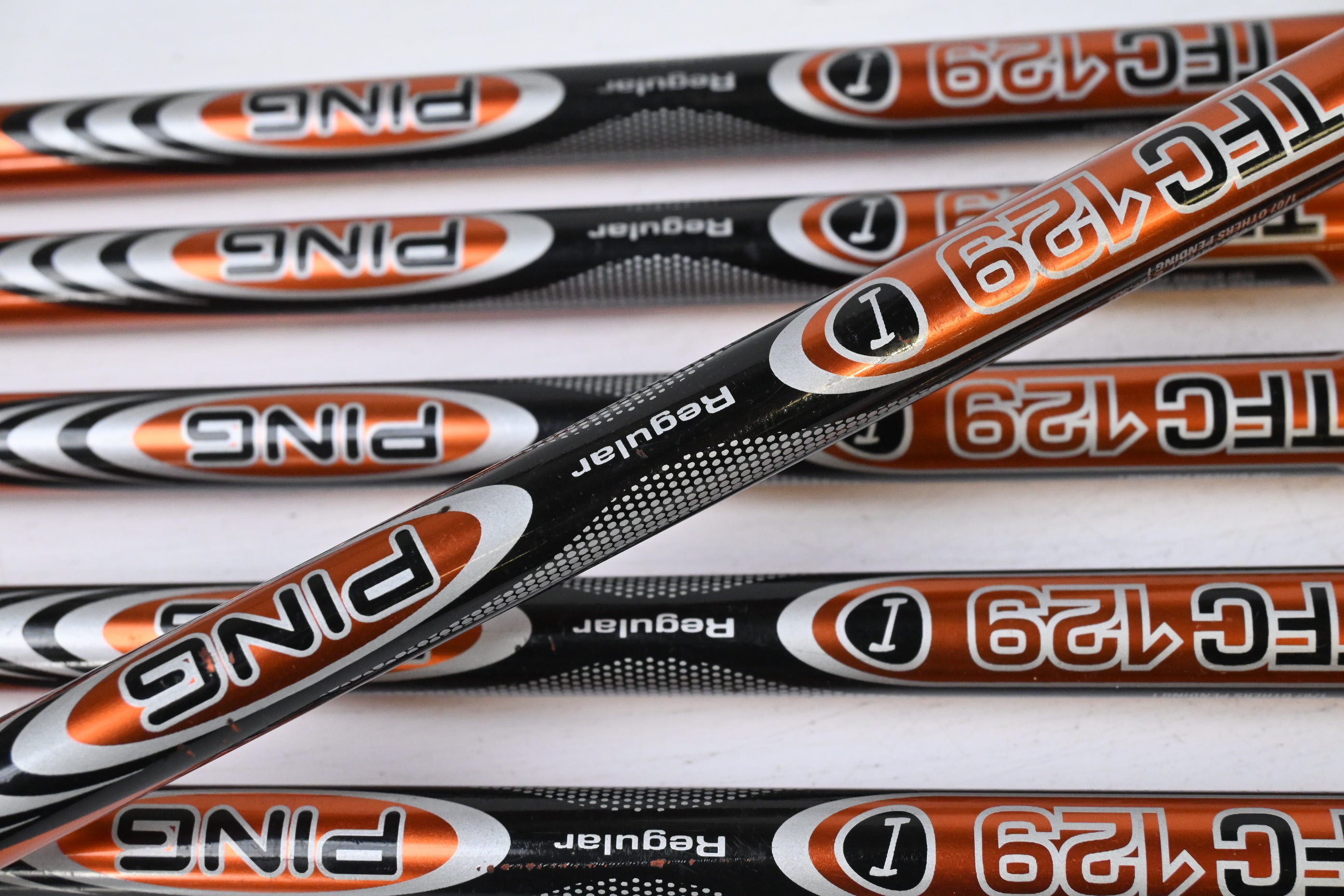 Ping G10 Irons / 4-9i / Black Dot / Regular Flex Ping TFC 129 Shafts