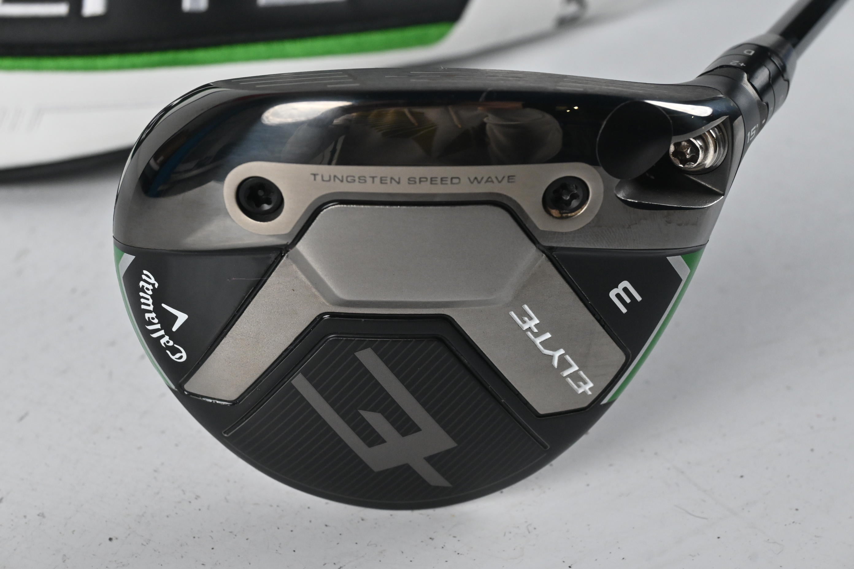 Callaway Elyte #3 Wood / 15 Degree / Stiff Flex Fujikura Vista Pro 75 Shaft