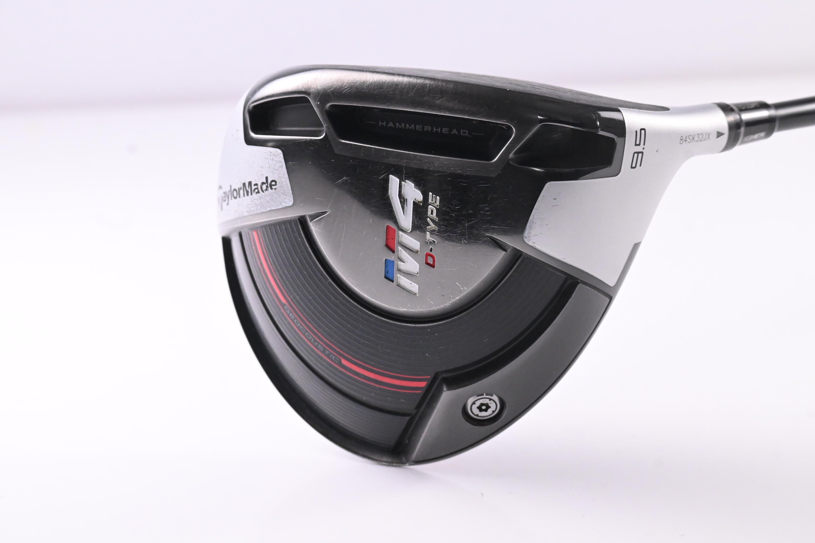 Taylormade M4 D-Type Driver / 9.5 Degree / Stiff Flex HZRDUS Black 75 Shaft