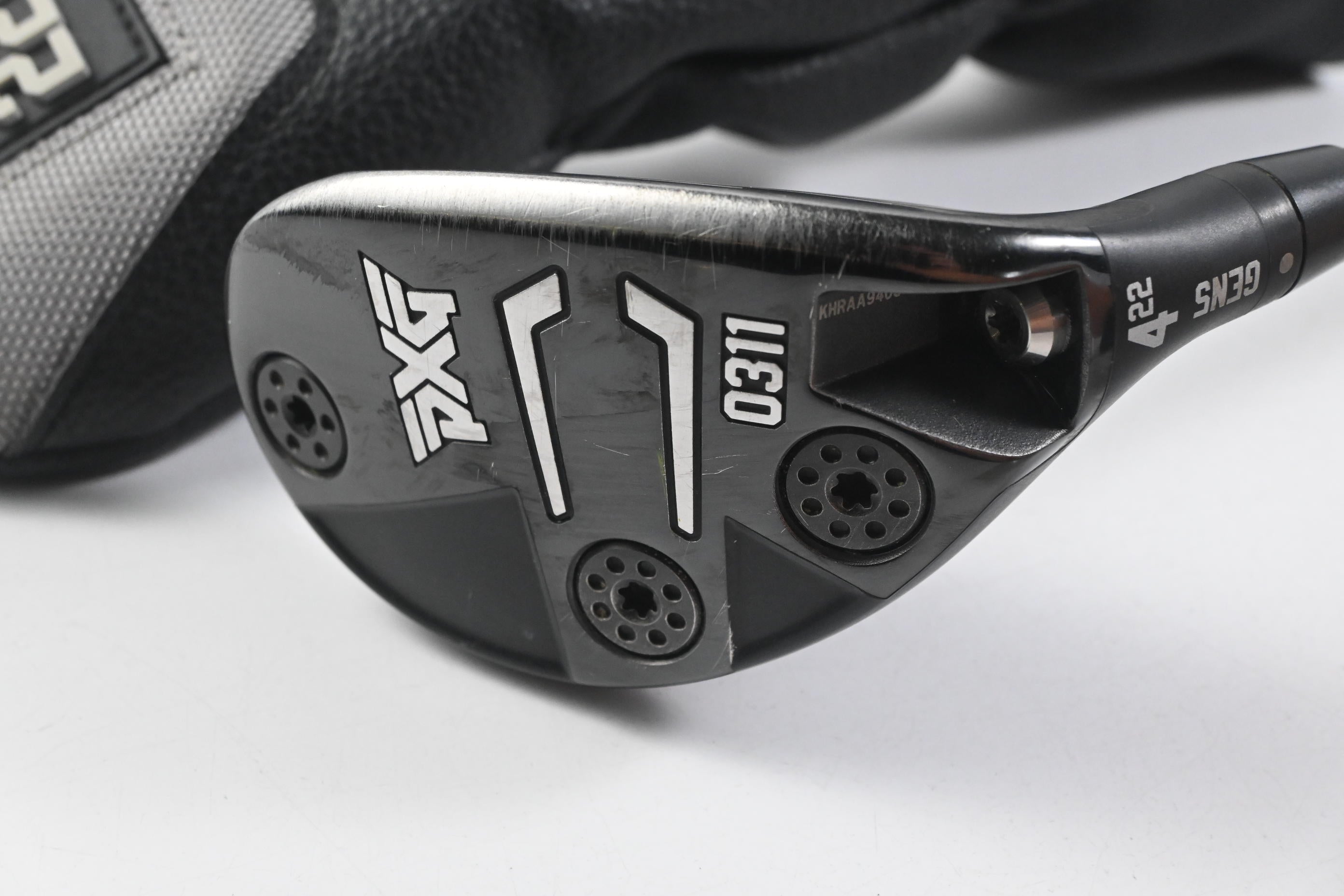 PXG 0311 Gen5 #4 Hybrid / 22 Degree / Stiff Flex Denali Blue 80 Shaft