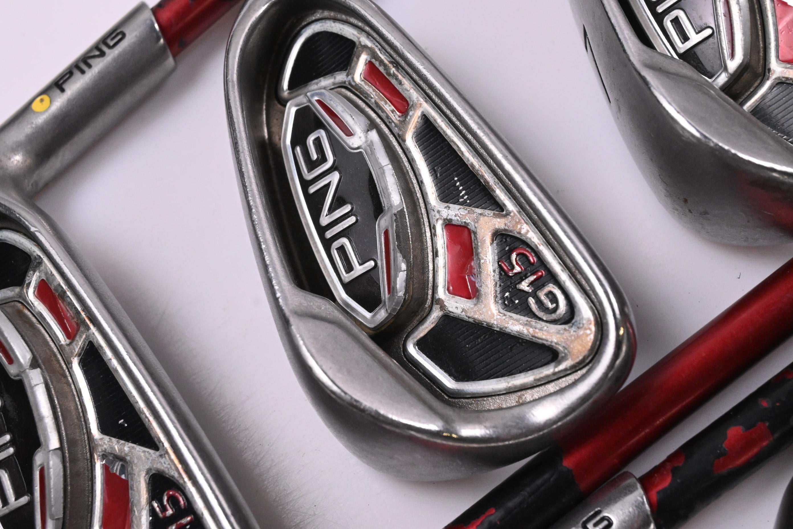 Ping G15 Irons / 5-PW+GW / Yellow Dot / Senior Flex Ping TFC 149 Shafts