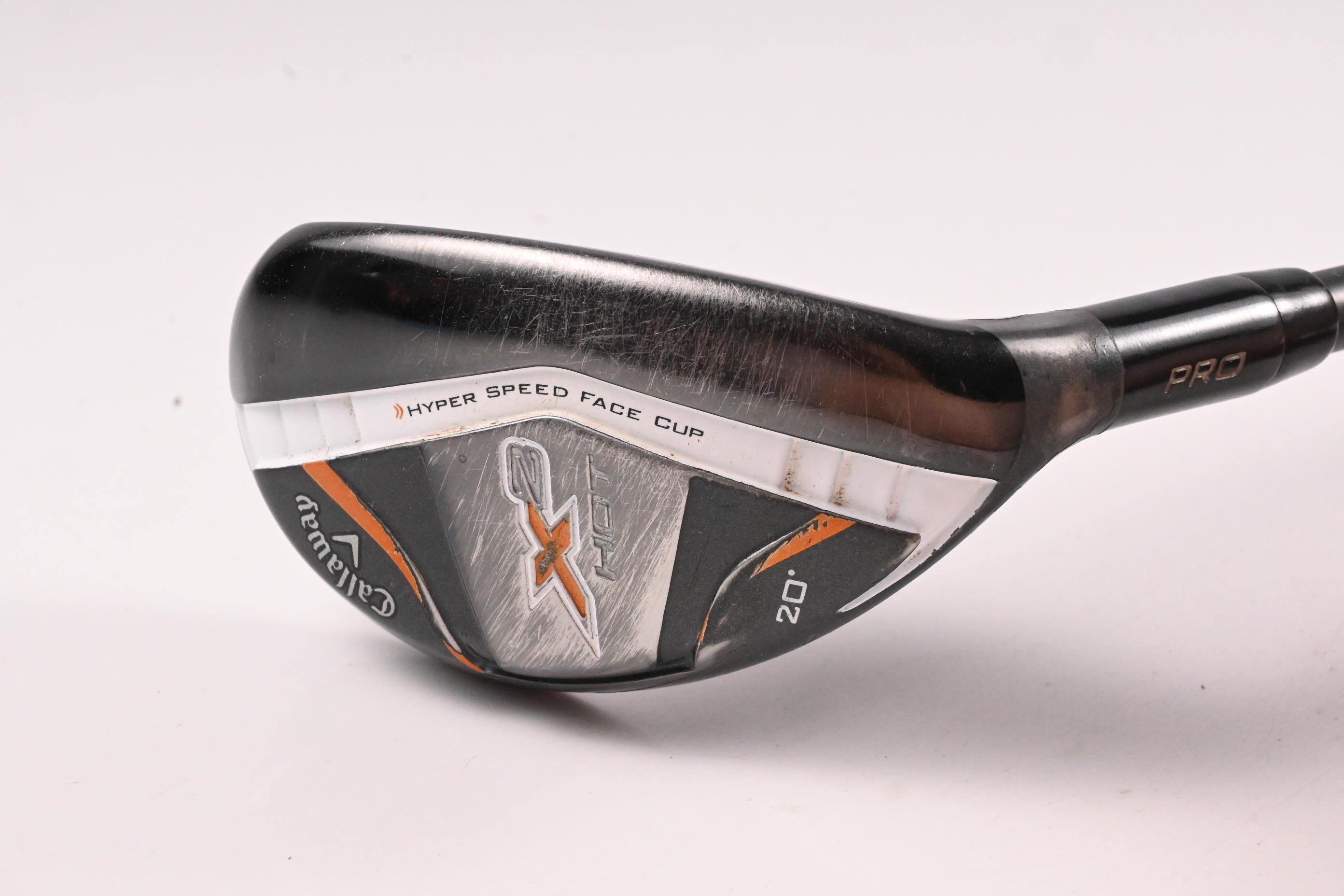 Callaway X2 Hot Pro #4 Hybrid / 20 Degree / Stiff Flex Aldila Tour Green 75
