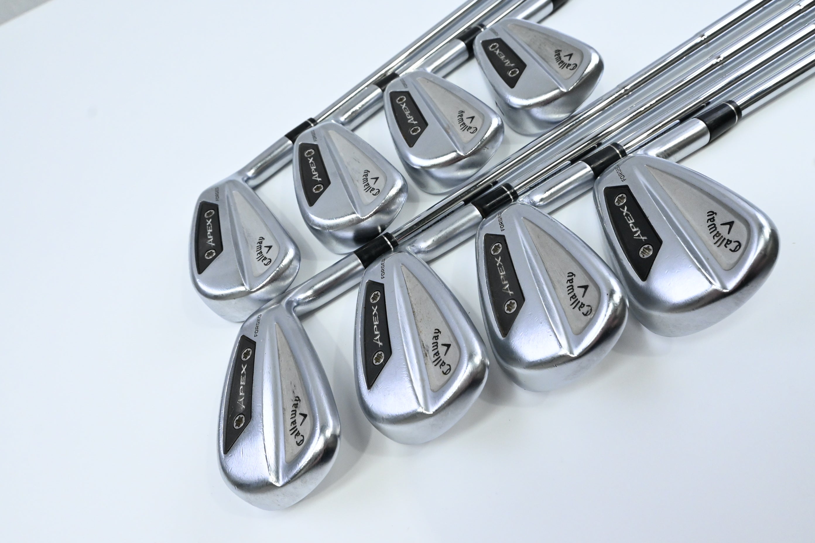 Callaway Apex Ai300 Irons / 4-PW+AW / Stiff Flex Dynamic Gold 100 S300 Shafts
